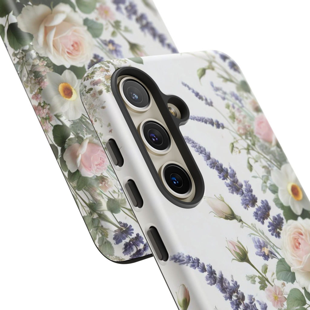 Boho Floral Fall Phone Case for iPhone 17,16  21 23 Samsung, and Pixel | Stylish Protective Cover Gift for Her Perfect for Floral Lover