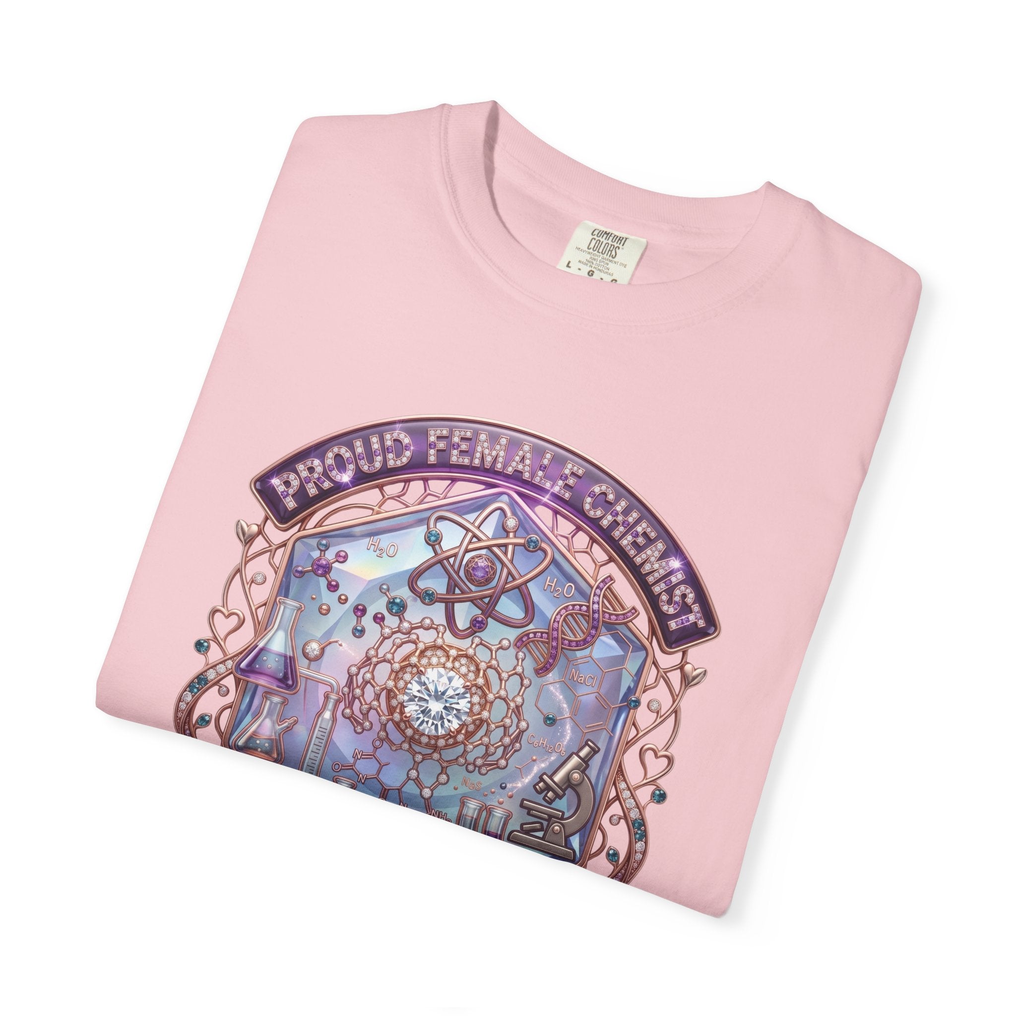 T-Shirt 'Unstoppable' Scientist Leader Achiever Graphic Tee Proud Chemist. Scientist. Leader. Unstoppable. STEM Graphic Tee