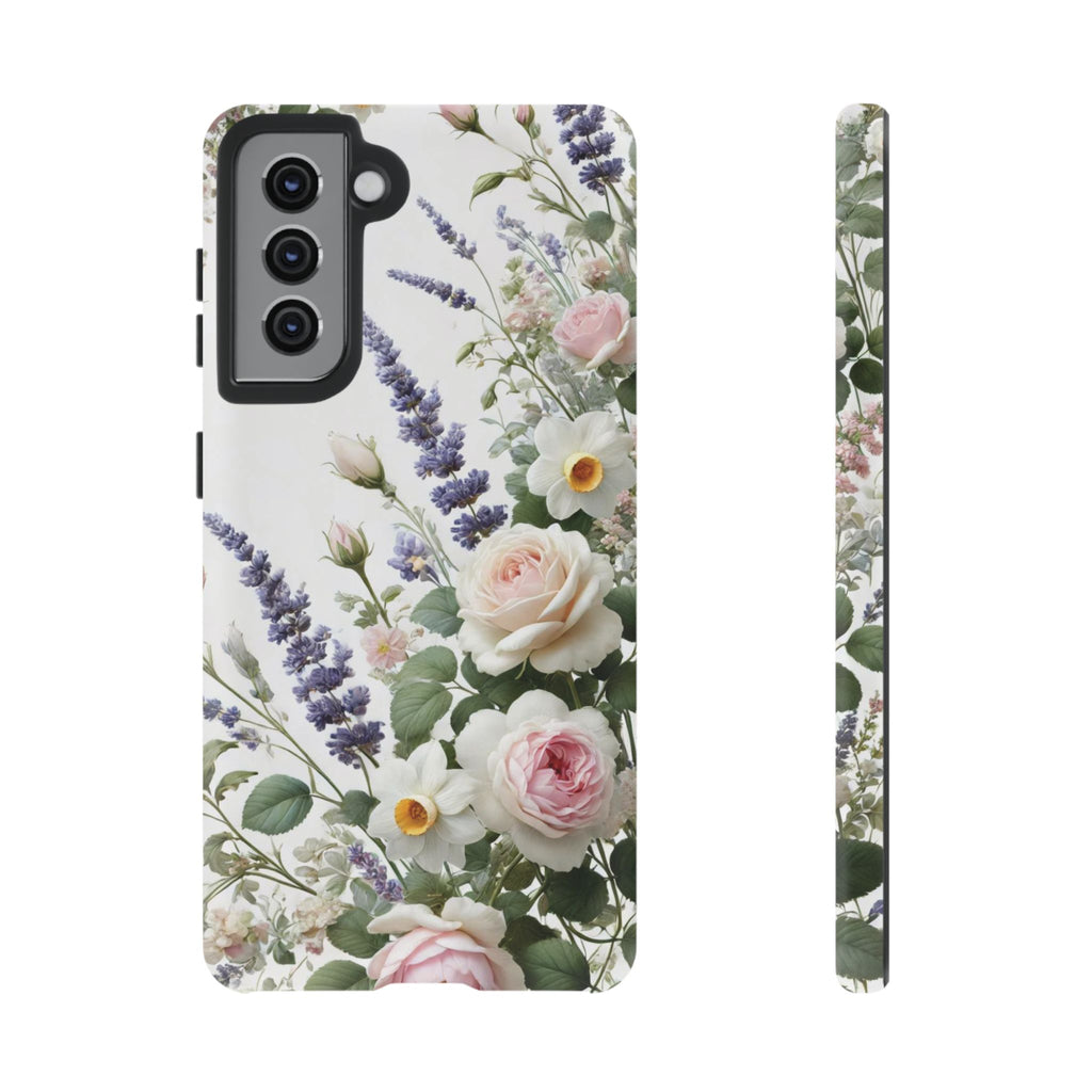 Boho Floral Fall Phone Case for iPhone 17,16  21 23 Samsung, and Pixel | Stylish Protective Cover Gift for Her Perfect for Floral Lover