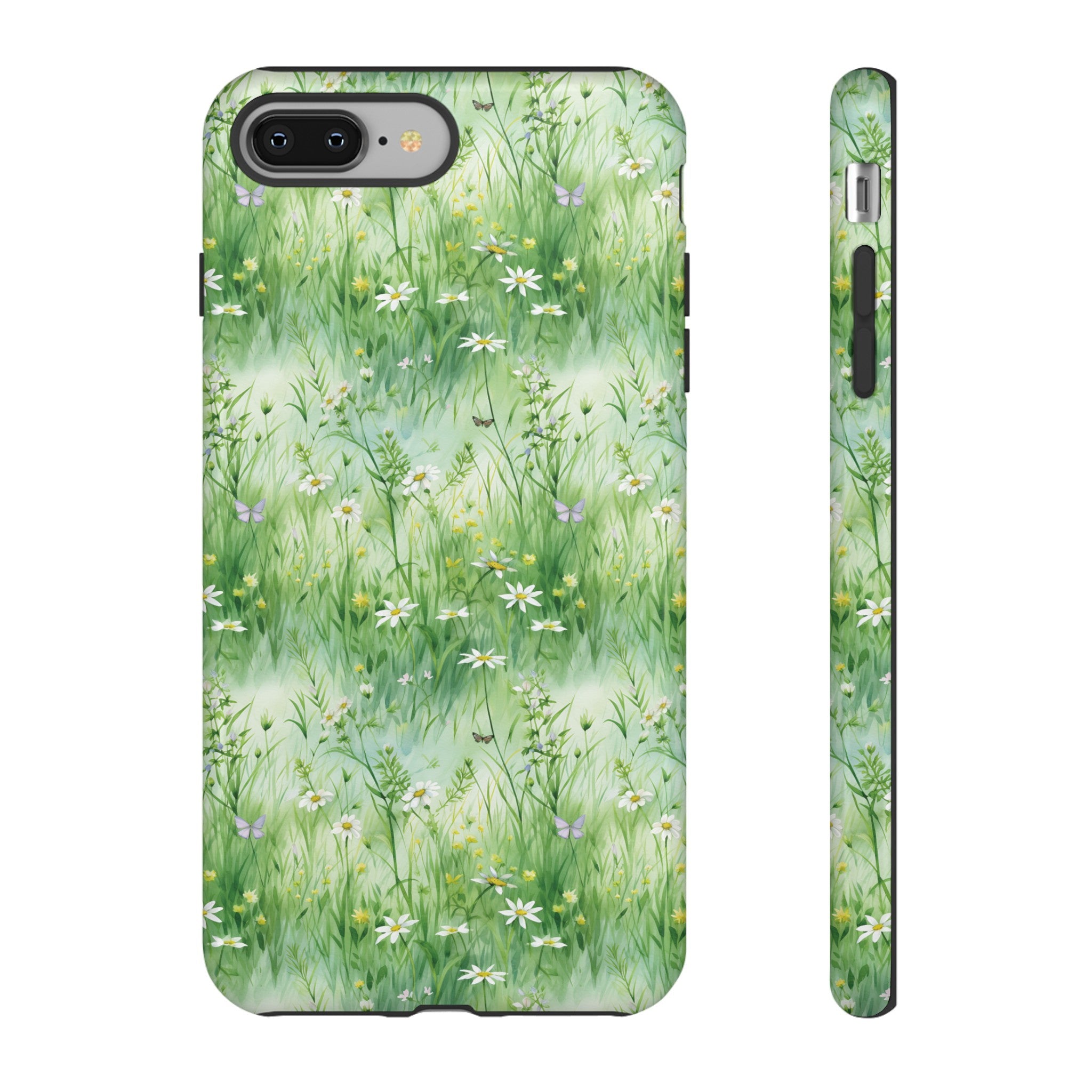 Beautiful Watercolor Grassing Daisy Boho Chic Design Phone Case Protective Cover for All Models Gift for Mom Accessory Gift for Her