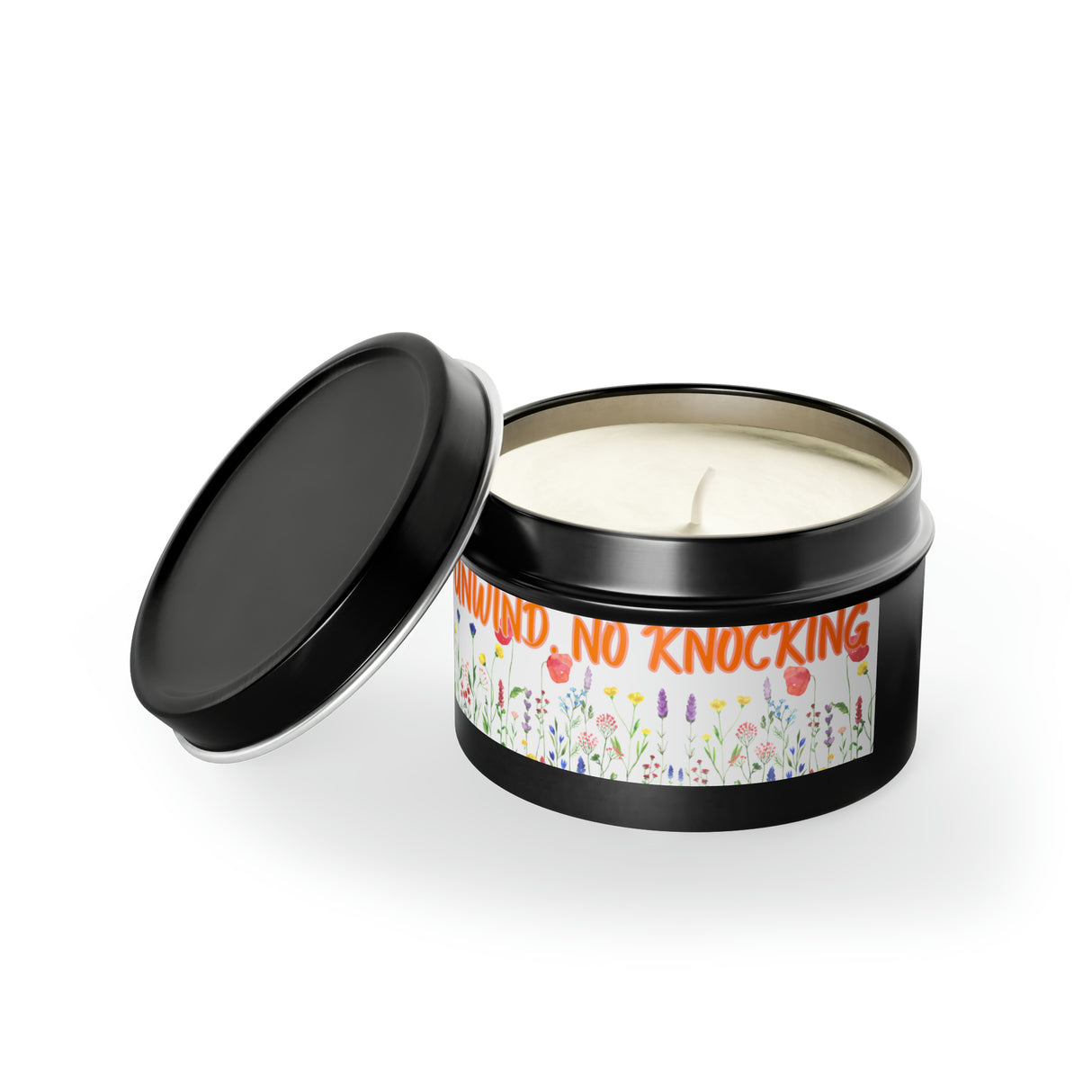 New House Bloom & Glow Elegant Floral Aromas in 4oz/8oz Tin Candles Essence of Nature Collection Unveil Serenity Romance with Exquisite Botanical Scents. Pure Harmony & Grace..