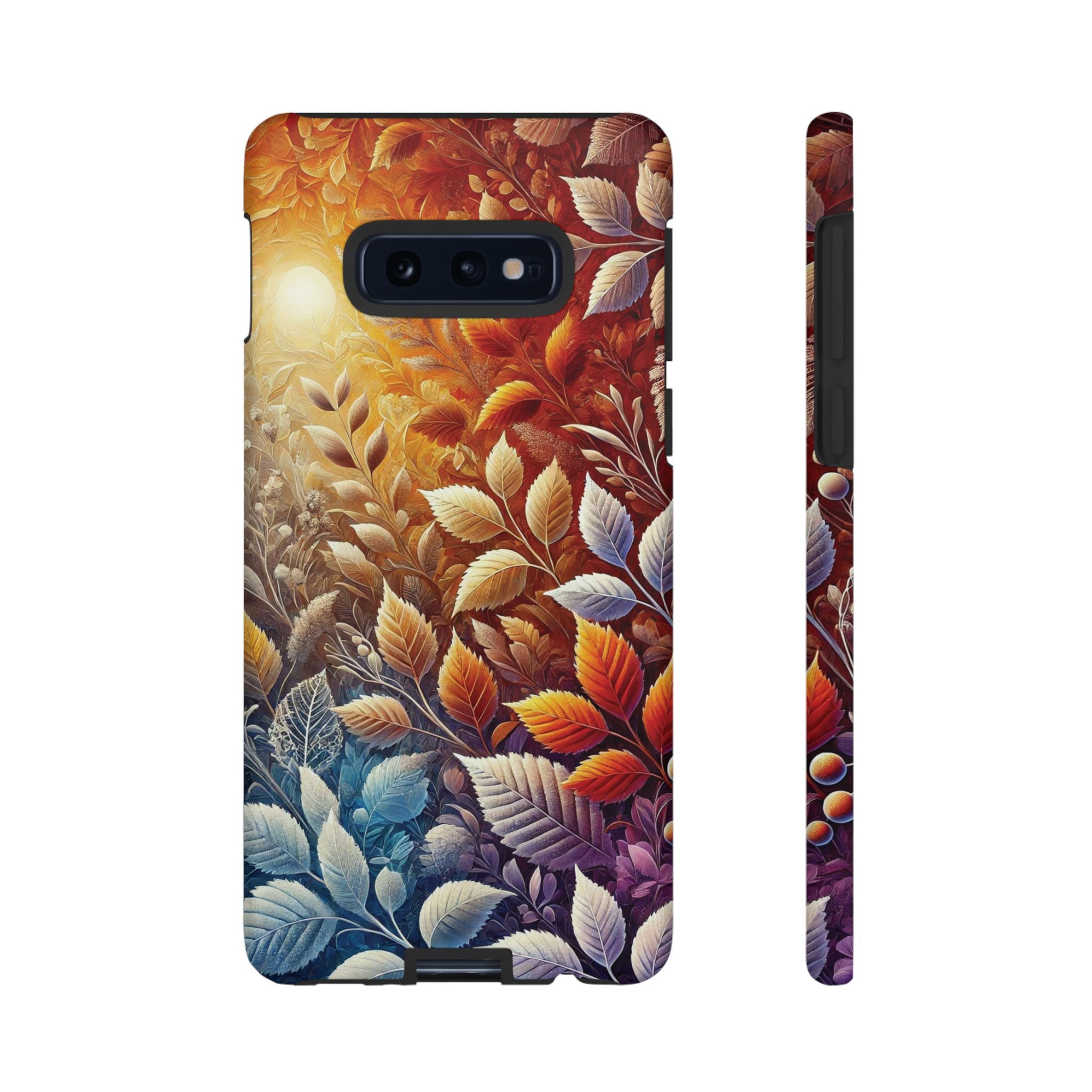 Beautiful Colorful Leaves Phone Case Vibrant Autumn Design for iPhone & Samsung, Durable Protection with Eye Catching Style, Perfect for Nature Lovers & Seasonal Charm Gift for Her