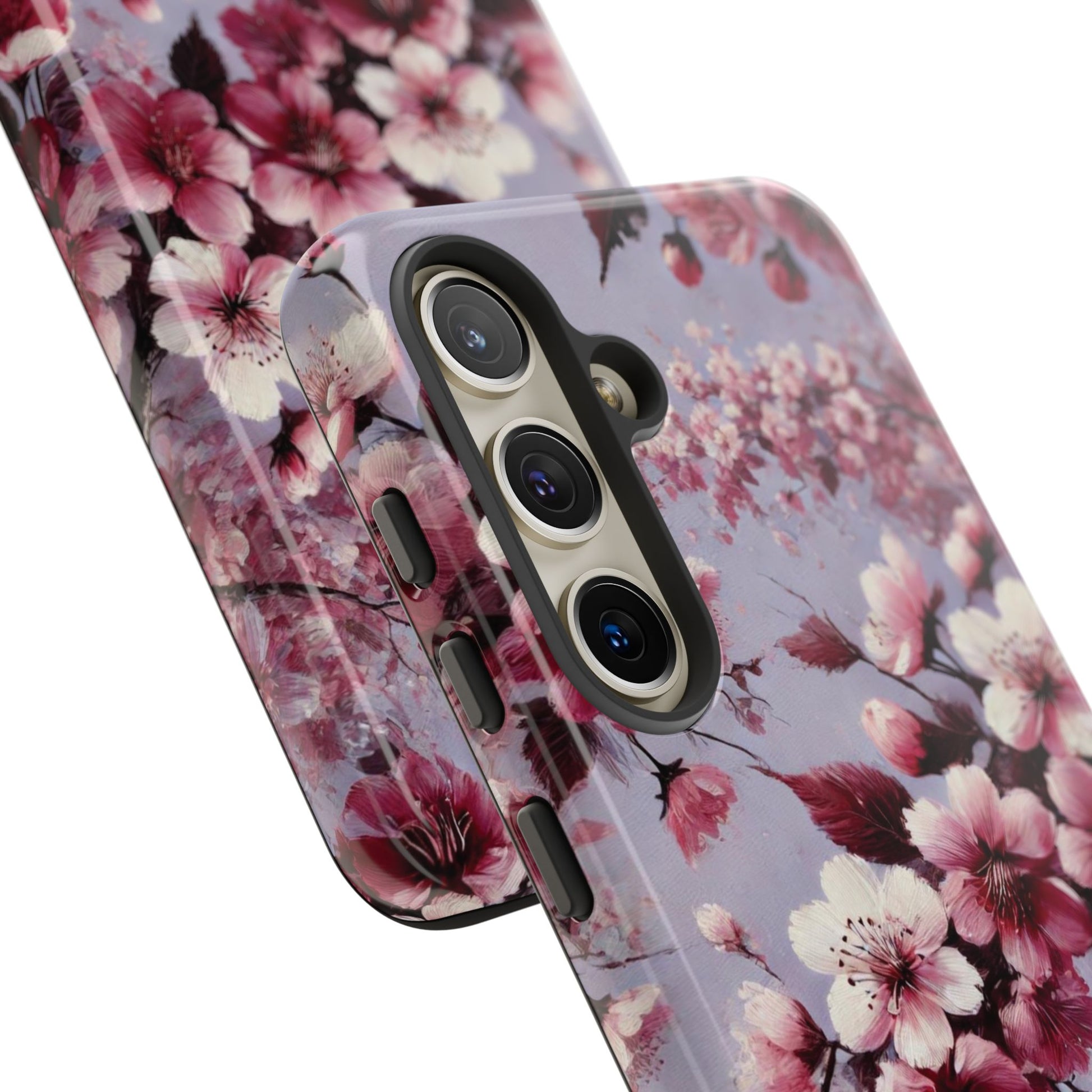 Lavender Floral Fall Phone Case for iPhone 16 pro15 14 13 12  21 23 Samsung, and Pixel | Stylish Protective Cover Gift for Her Perfect for Floral Lover