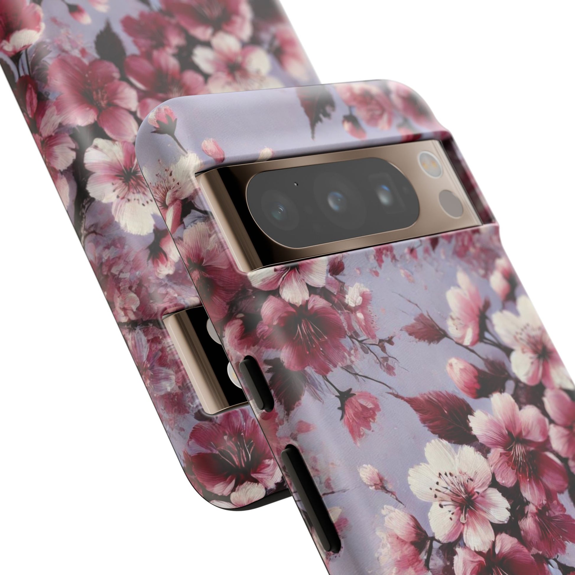 Lavender Floral Fall Phone Case for iPhone 16 pro15 14 13 12  21 23 Samsung, and Pixel | Stylish Protective Cover Gift for Her Perfect for Floral Lover