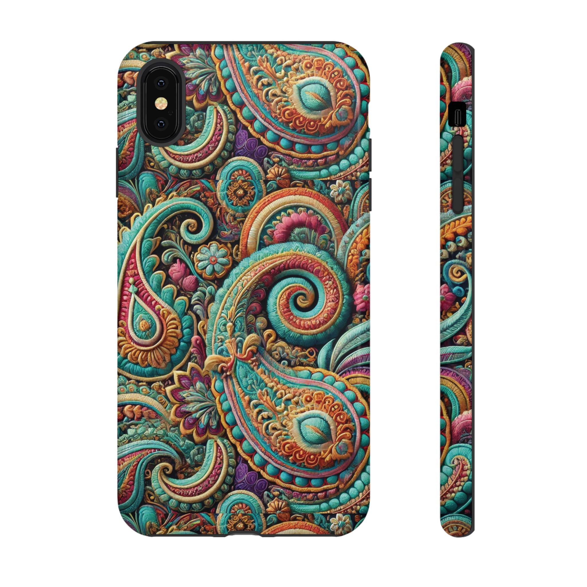 Best Paisley Phone Case Tough, Faithful Phone Cases & Religious iPhone Accessories: Protect Your Device & Show Perfect Gift for Her