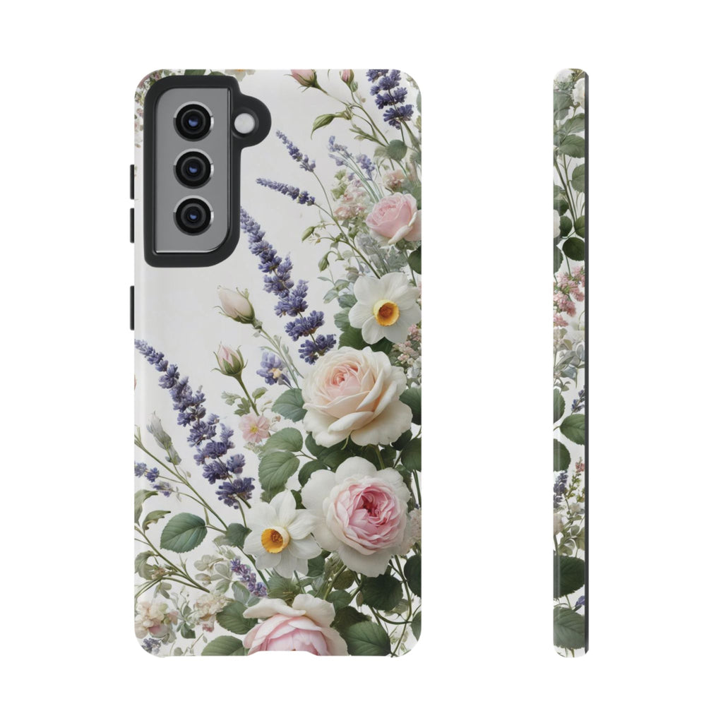 Boho Floral Fall Phone Case for iPhone 17,16  21 23 Samsung, and Pixel | Stylish Protective Cover Gift for Her Perfect for Floral Lover