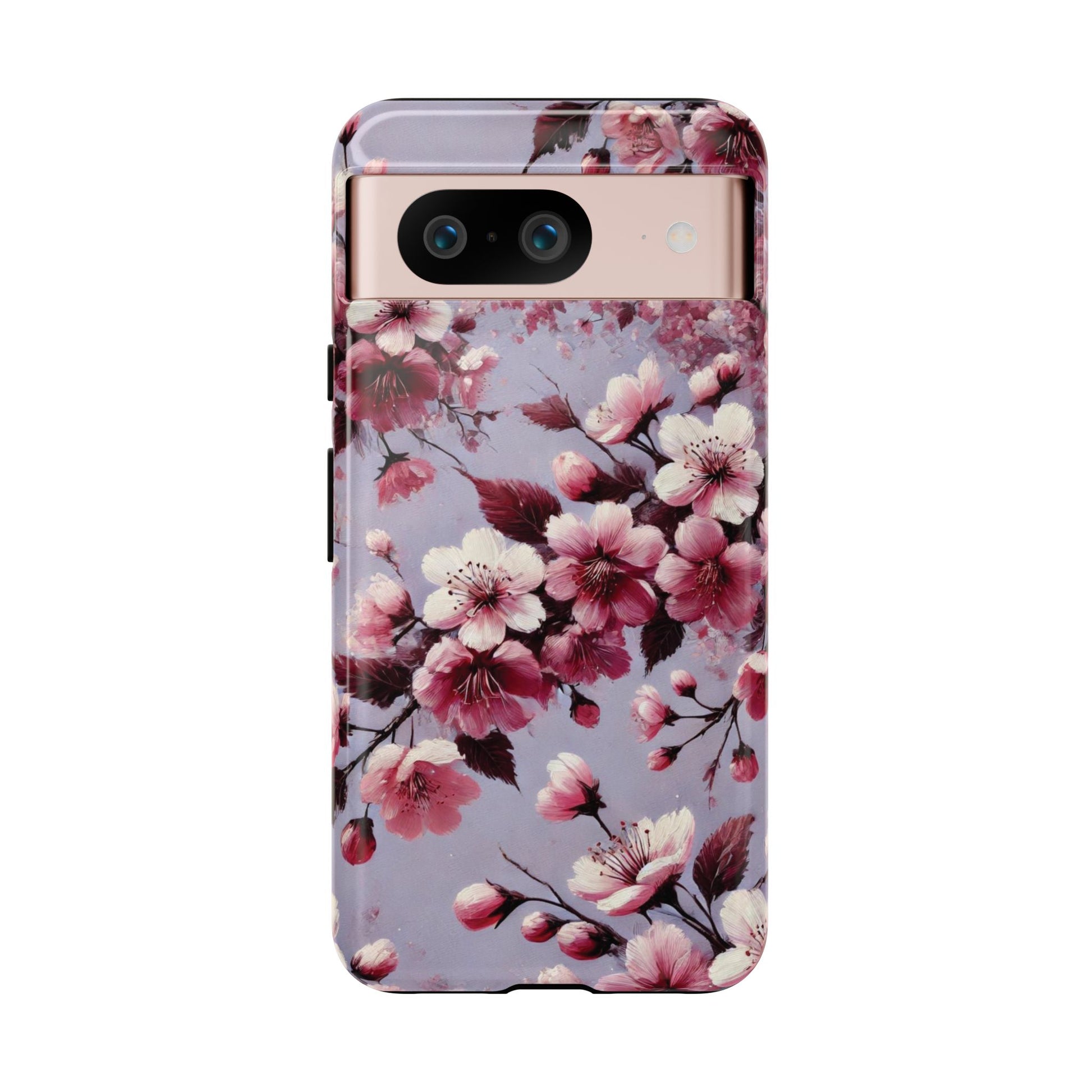 Lavender Floral Fall Phone Case for iPhone 16 pro15 14 13 12  21 23 Samsung, and Pixel | Stylish Protective Cover Gift for Her Perfect for Floral Lover