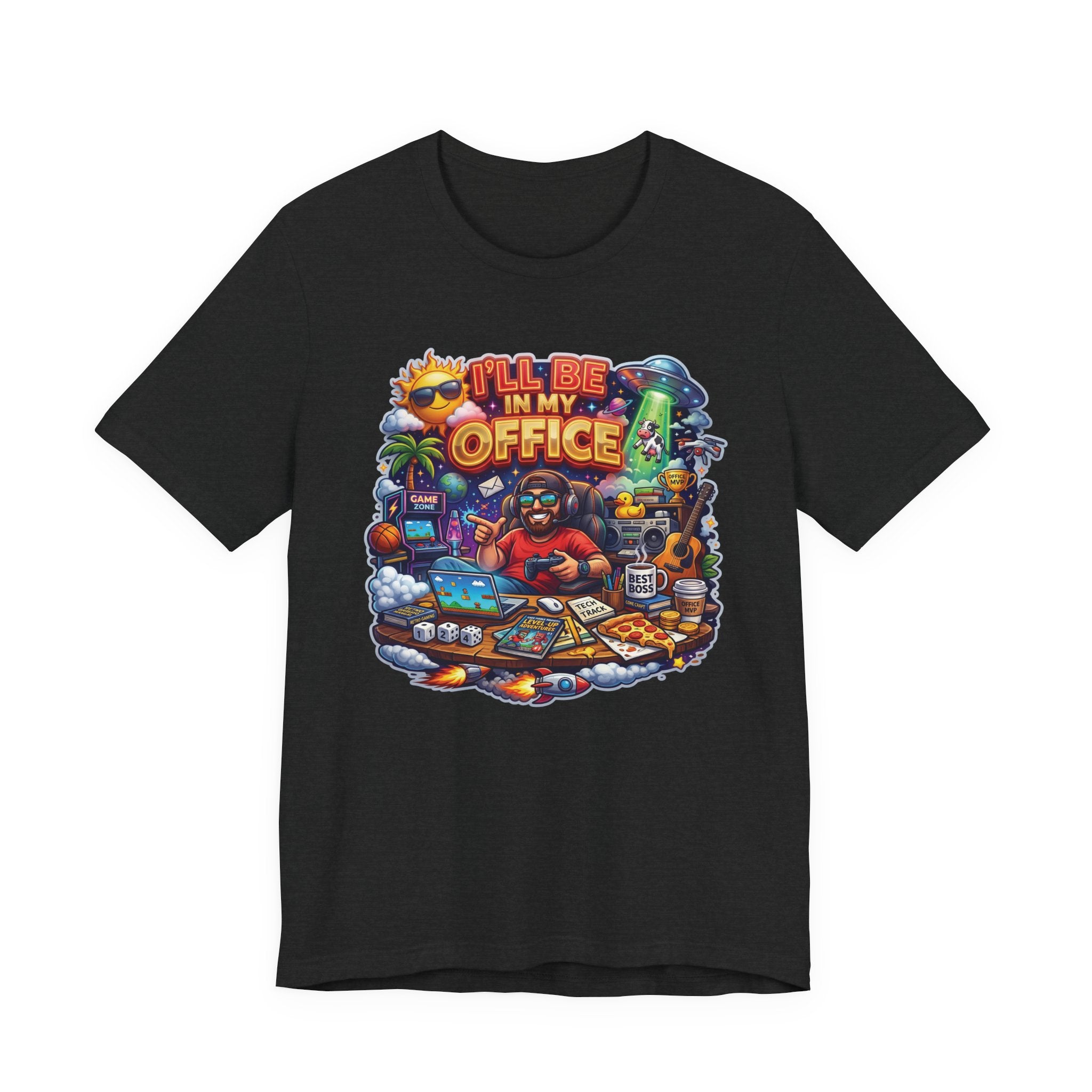 T-shirt « Je serai de retour au bureau » — T-shirt amusant pour le retour au travail, parfait pour votre mari ou votre père