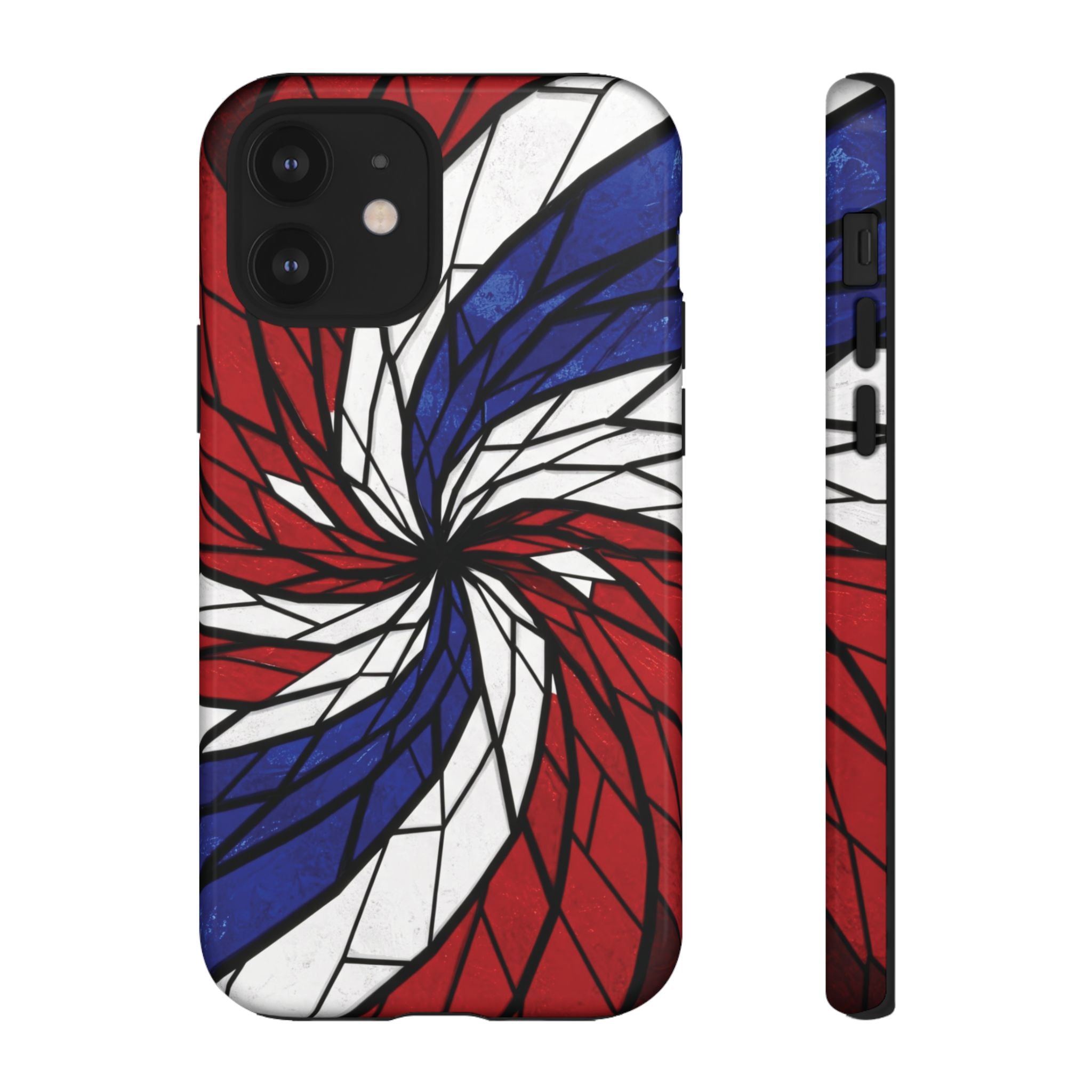 Patriotic Red White & Blue Phone Case – USA Flag Design, Independence Day Gift, Protective Cover for iPhone, Samsung, Pixel