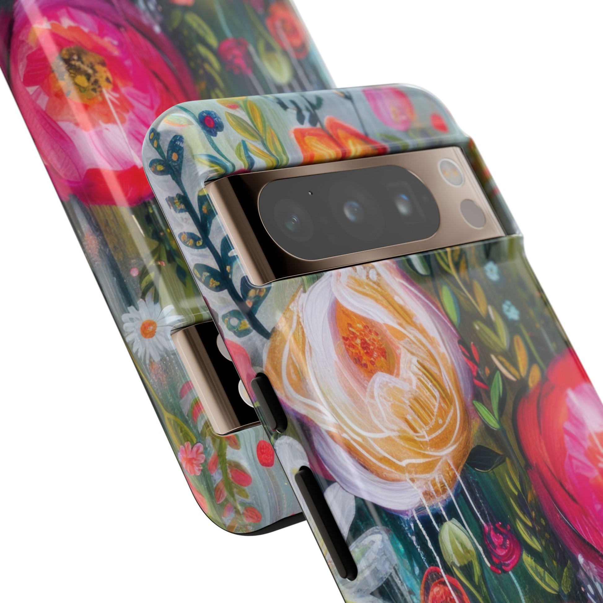 Watercolor Boho Floral Phone Case for iPhone 17 case Samsung, and Pixel | Stylish Protective Cover Gift for Her Perfect for Floral Lover