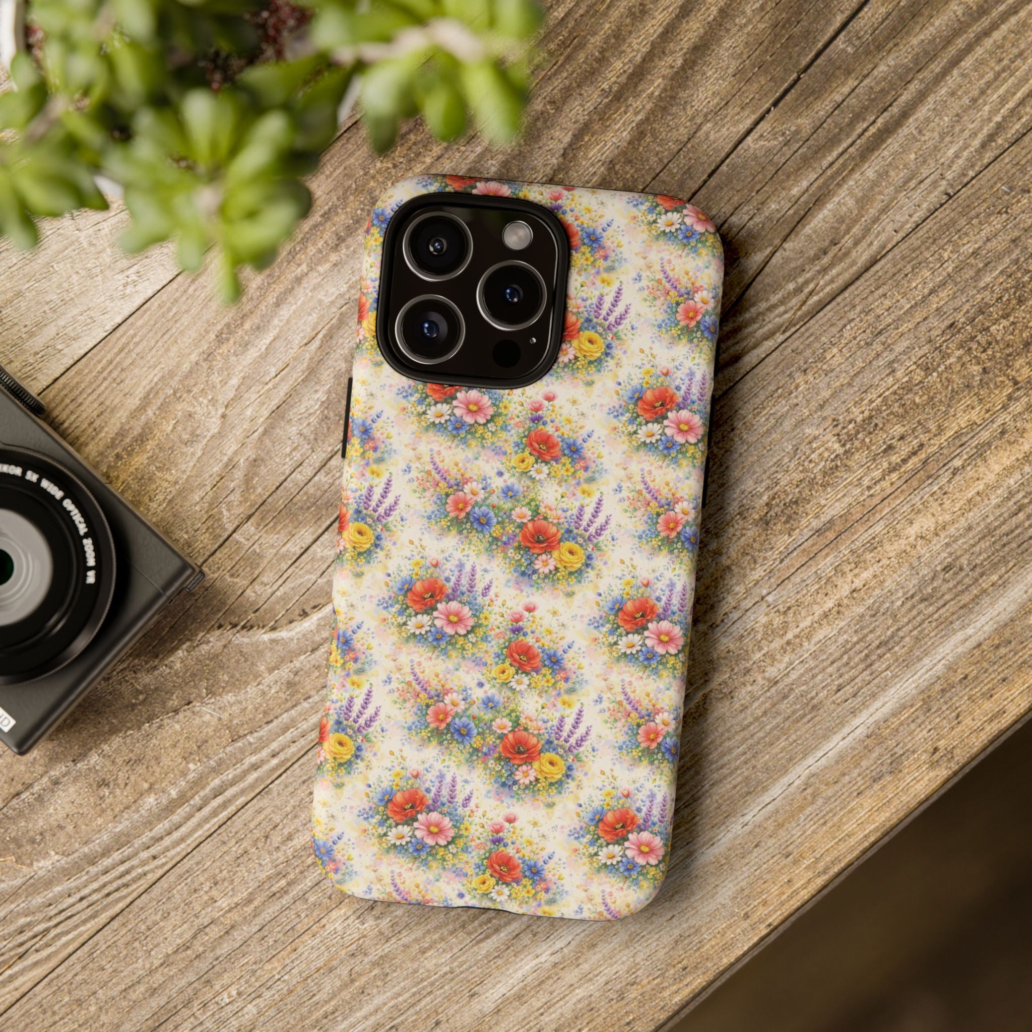 Watercolor Wildflowers Phone Case — Tough Cases