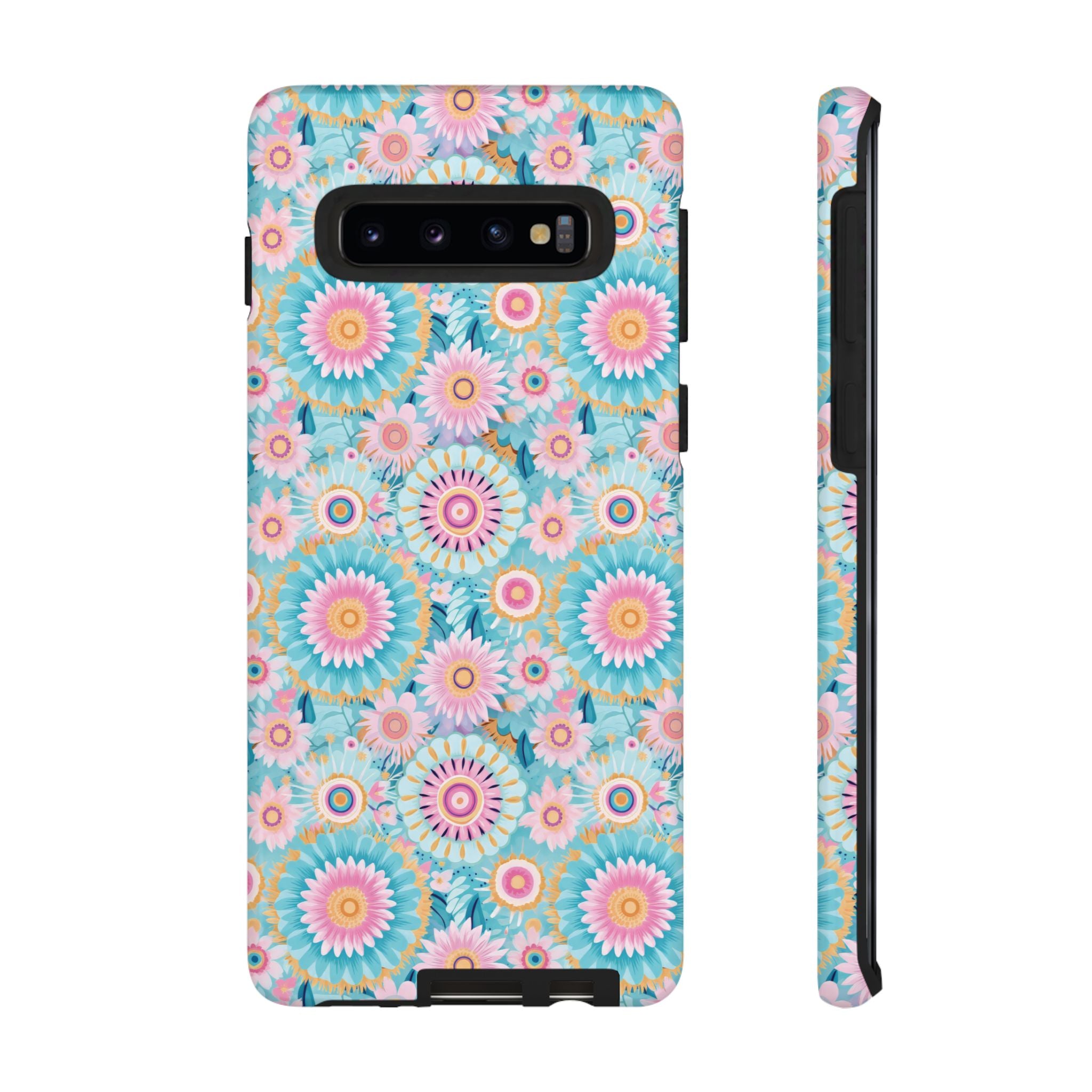 Boho Modern Watercolor Abstract Phone Case Compatible with iPhone, Samsung & More - Stylish, Durable Protection with Vibrant Artistic Design Perfect Gift for Her