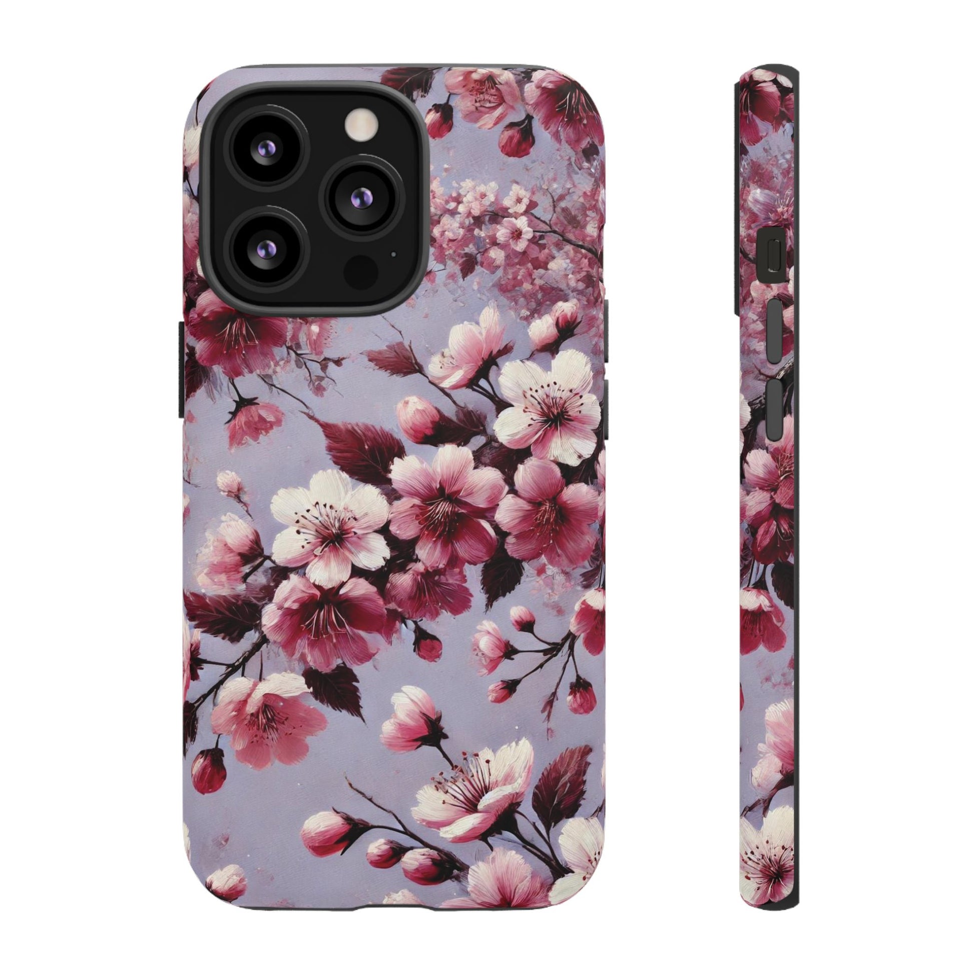 Lavender Floral Fall Phone Case for iPhone 16 pro15 14 13 12  21 23 Samsung, and Pixel | Stylish Protective Cover Gift for Her Perfect for Floral Lover