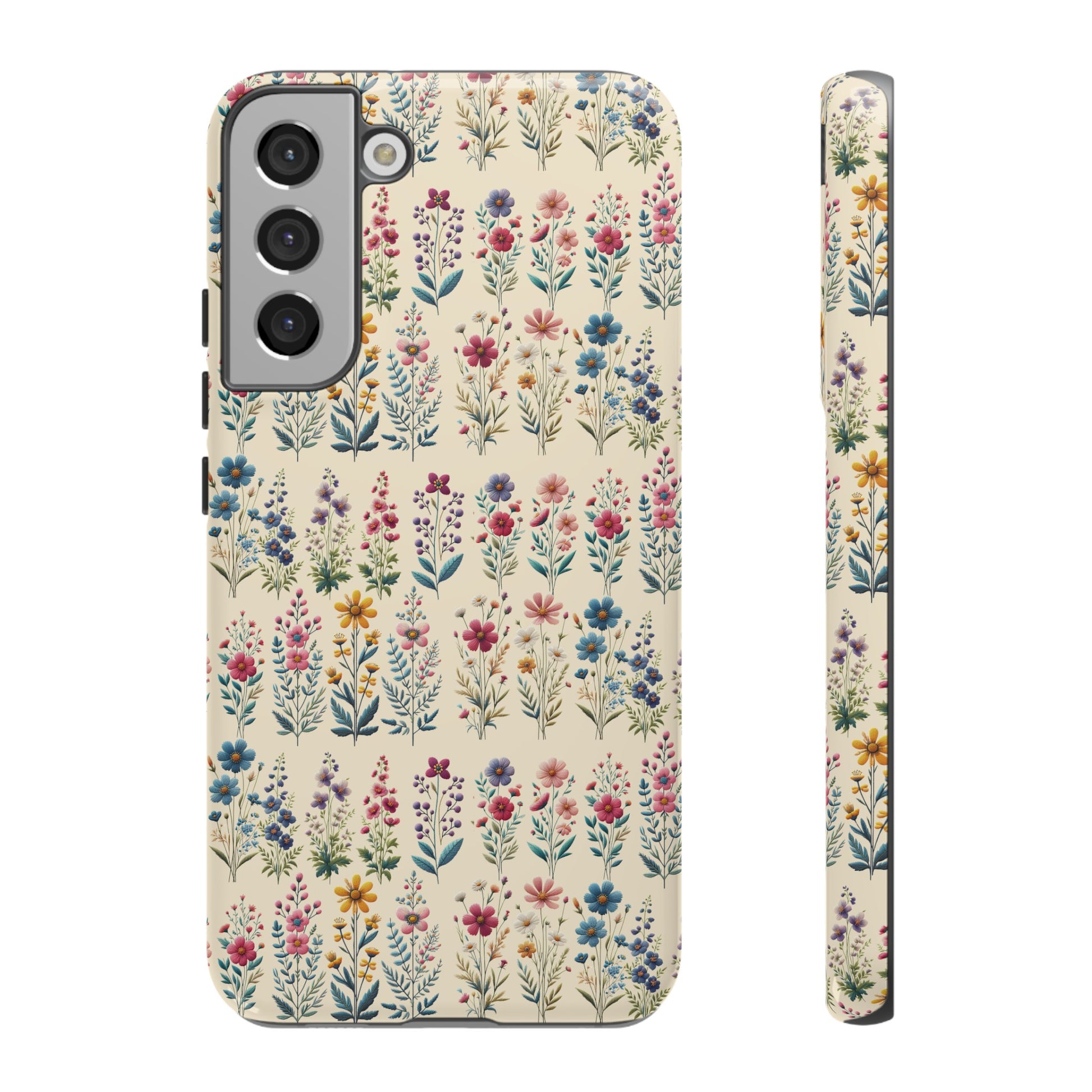 Best Beautiful Wildflower Phone Case Floral Design for iPhone, Galaxy, and Google Durable Protection Gift for Her Case iPhone 15, Samsung iPhone Gift for Her
