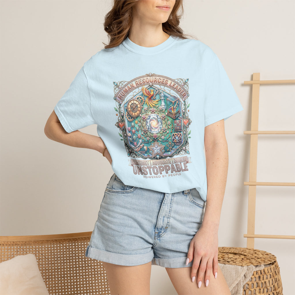 Human Resources Leader Inspirational Graphic T-Shirt  Motivational Nature Tee