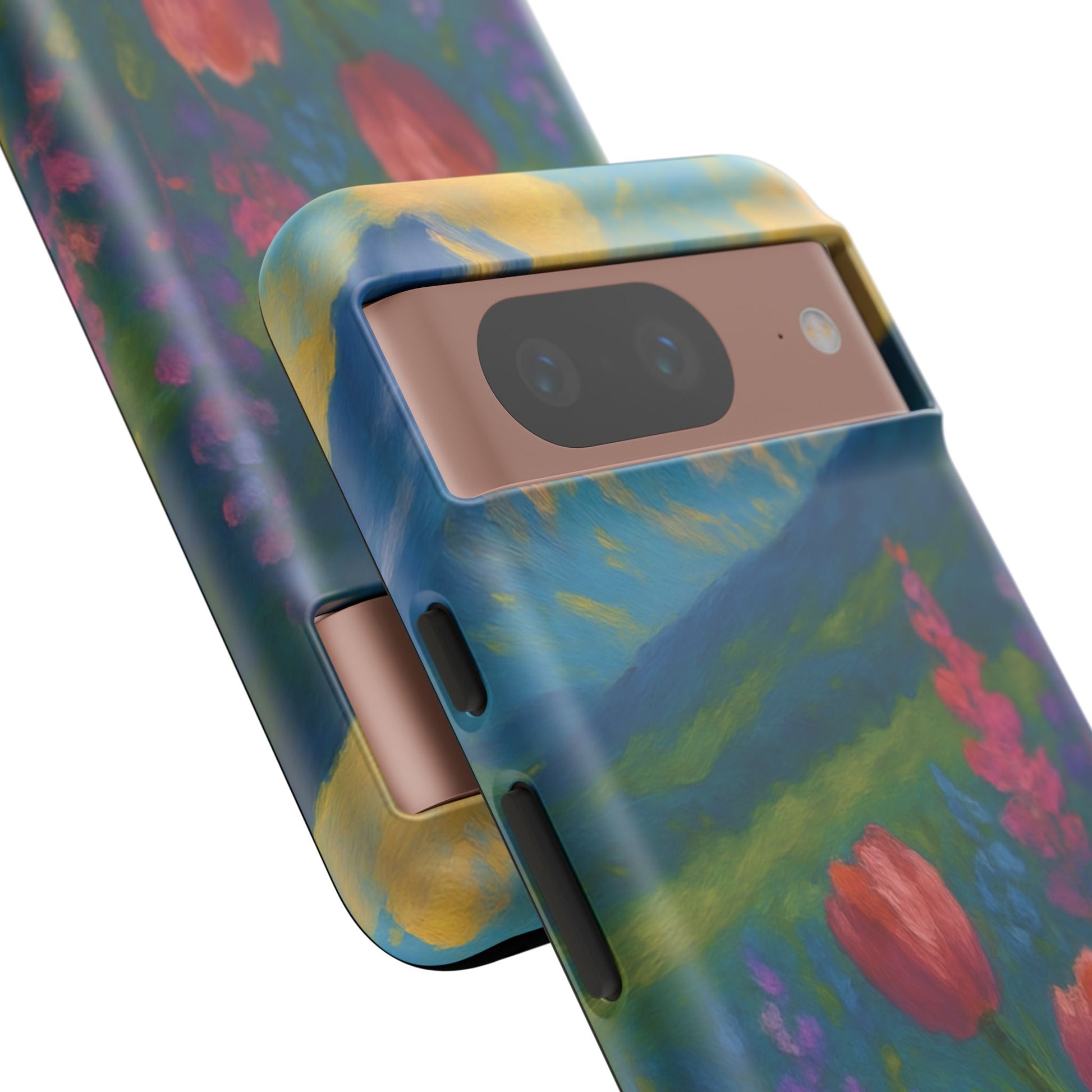 Mountains Wildflowers Phone Case | Vibrant Botanical Floral Design | Nature-Inspired Protective Cover for iPhone & Samsung | Trendy Aesthetic Gift Idea