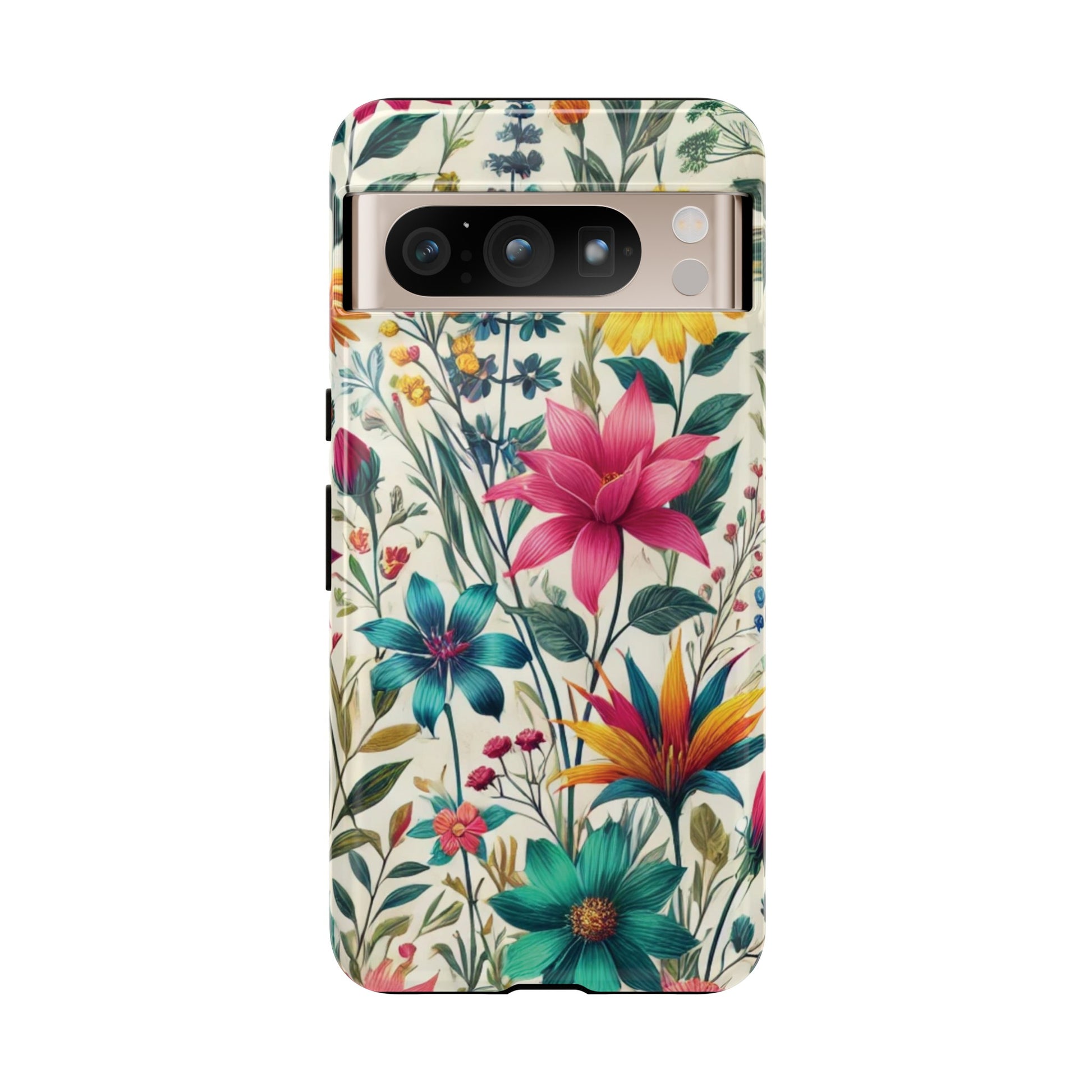 Wildflowers Boho Chic Design Phone Case - Stylish, Protective Cover for All Models Gift for Mom Accessory Gift for Her