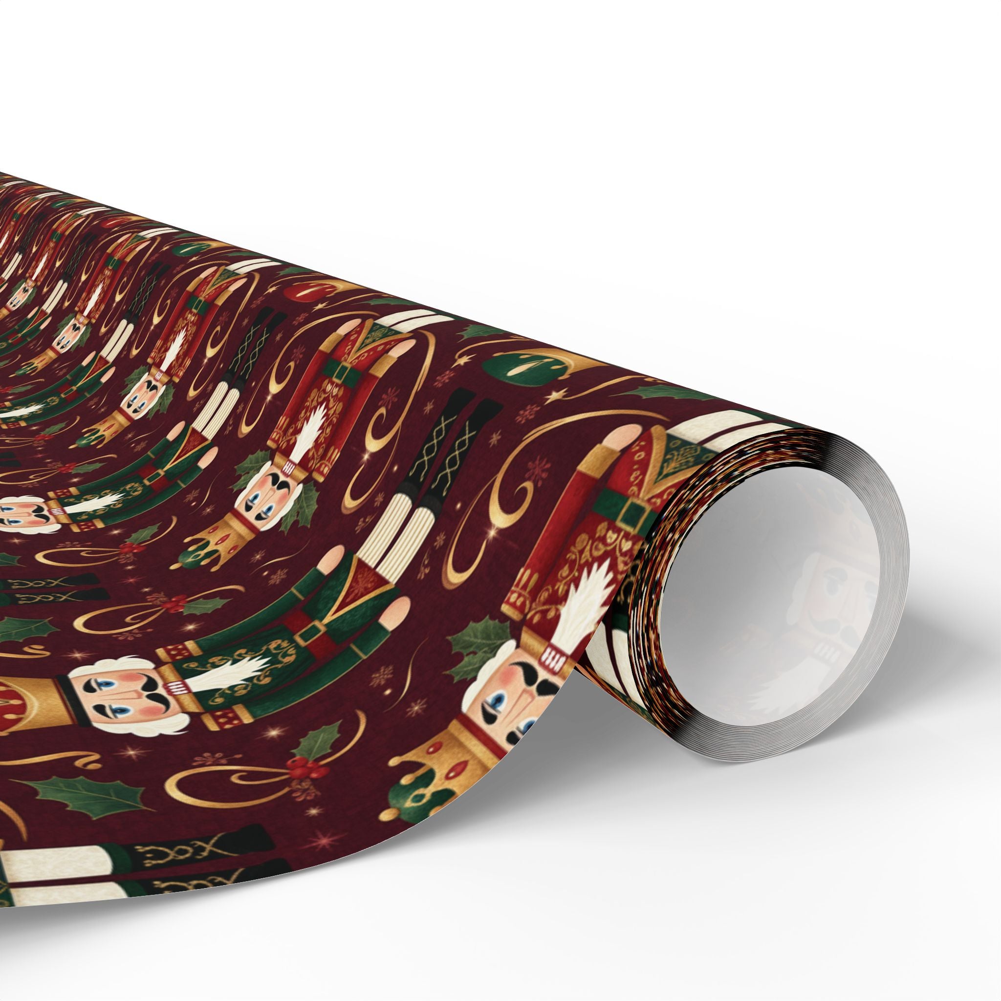 Holiday Nutcracker Wrapping Papers, Christmas Gift Wrap, Elegant Holiday Wrapping Paper, Nutcracker Gift Wrap, Festive Gift Wrap, Seasonal