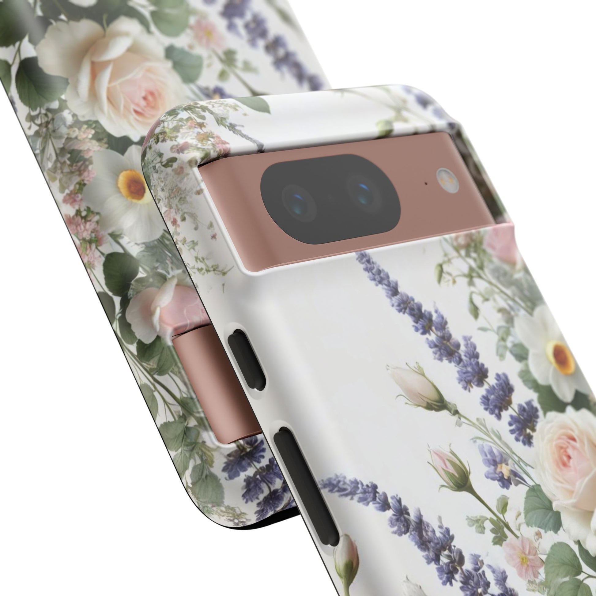 Boho Floral Fall Phone Case for iPhone 17,16  21 23 Samsung, and Pixel | Stylish Protective Cover Gift for Her Perfect for Floral Lover