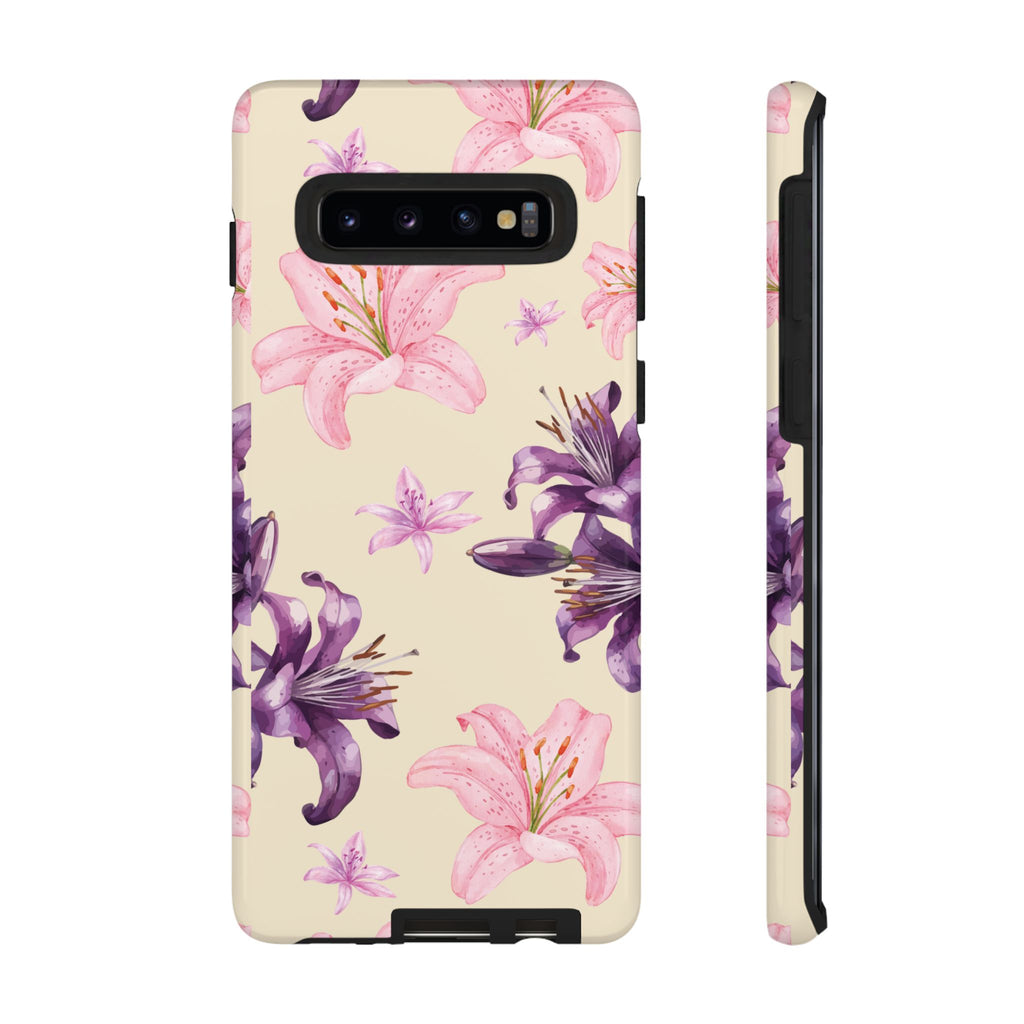 Blooming Tiger Lily Phone Case - Compatible with iPhone, Samsung, and Pixel | Stylish Protective Cover Gift for Her Perfect for Floral Lover