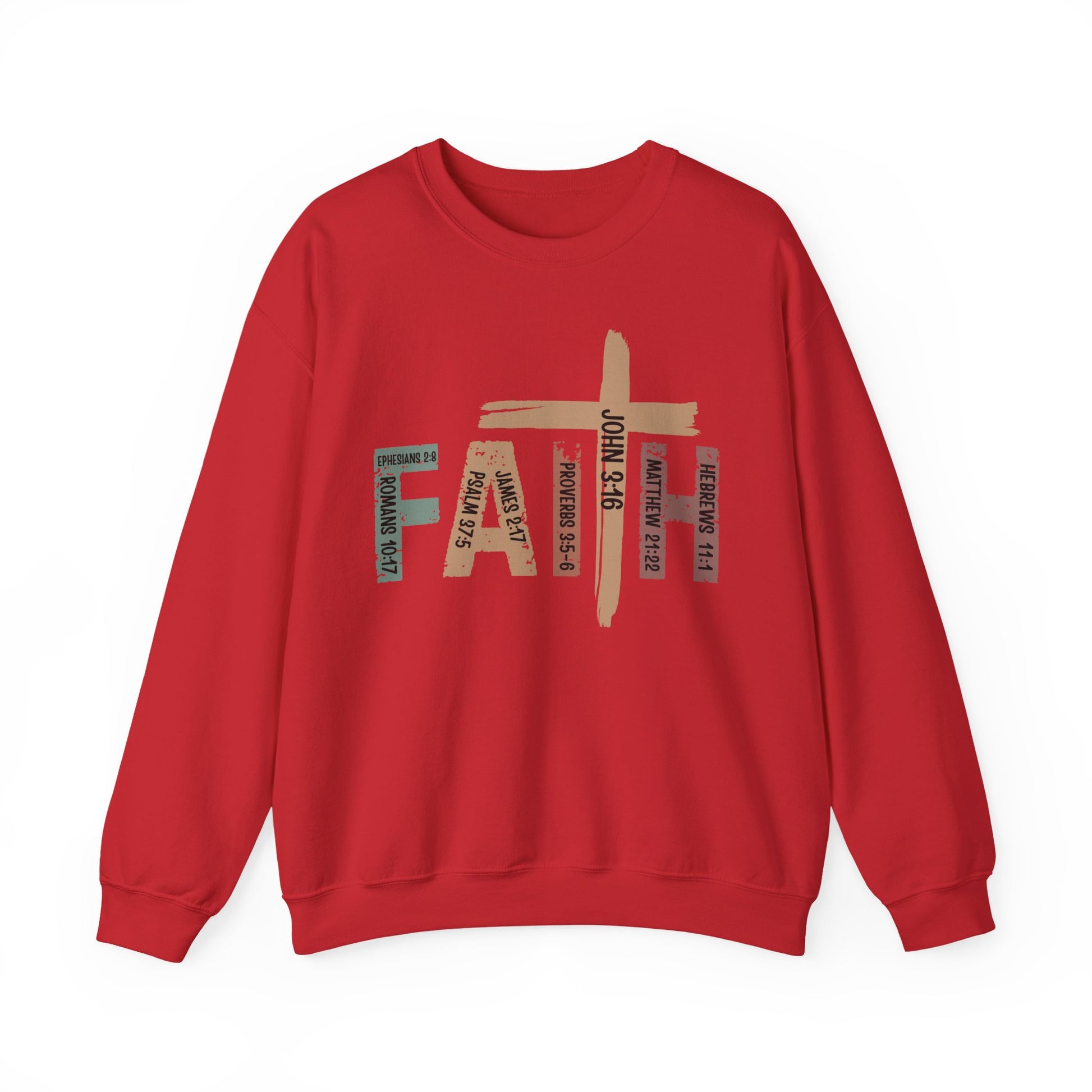 Walk by Faith Sweatshirt  Comfortable Christian Apparel, Perfect Gift Idea Perfect Gift for Christian