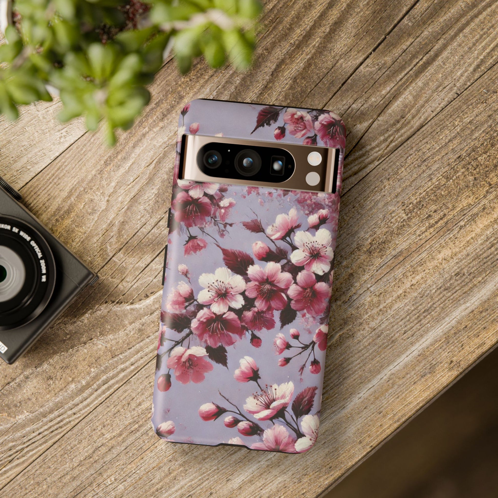 Lavender Floral Fall Phone Case for iPhone 16 pro15 14 13 12  21 23 Samsung, and Pixel | Stylish Protective Cover Gift for Her Perfect for Floral Lover - MRSBYVALLE