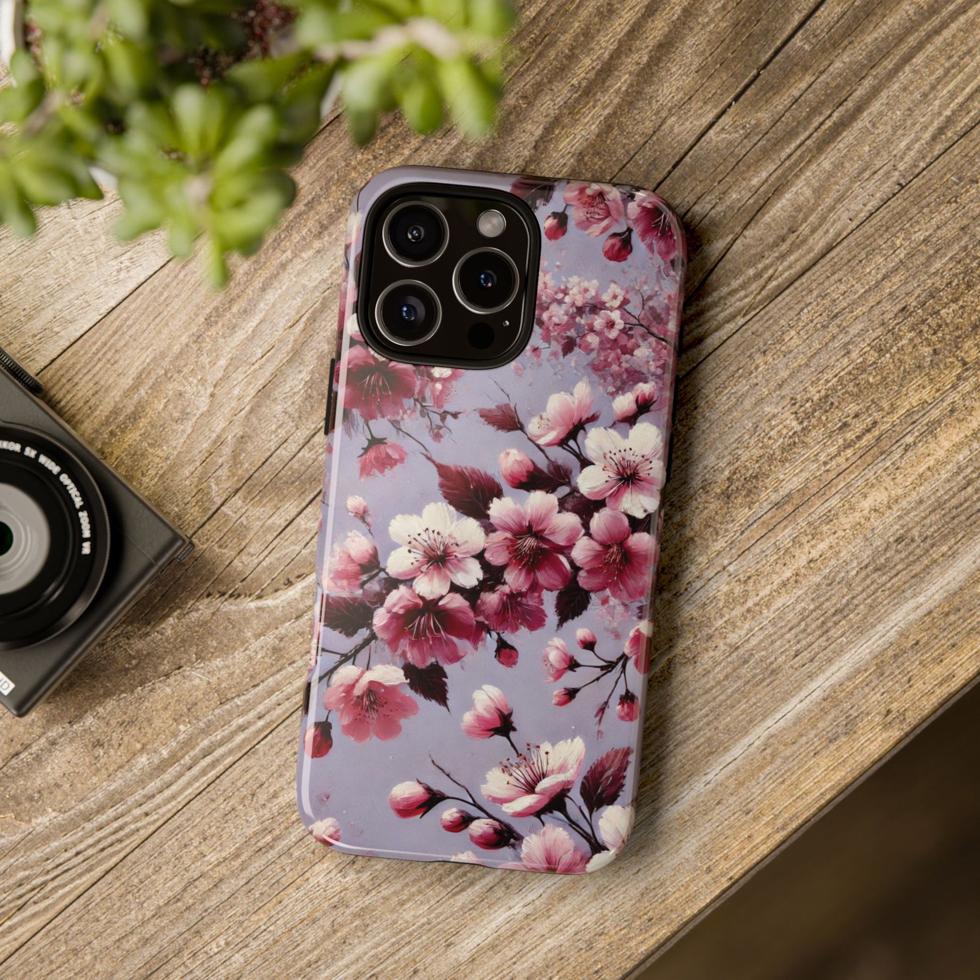 Lavender Floral Fall Phone Case for iPhone 16 pro15 14 13 12  21 23 Samsung, and Pixel | Stylish Protective Cover Gift for Her Perfect for Floral Lover - MRSBYVALLE