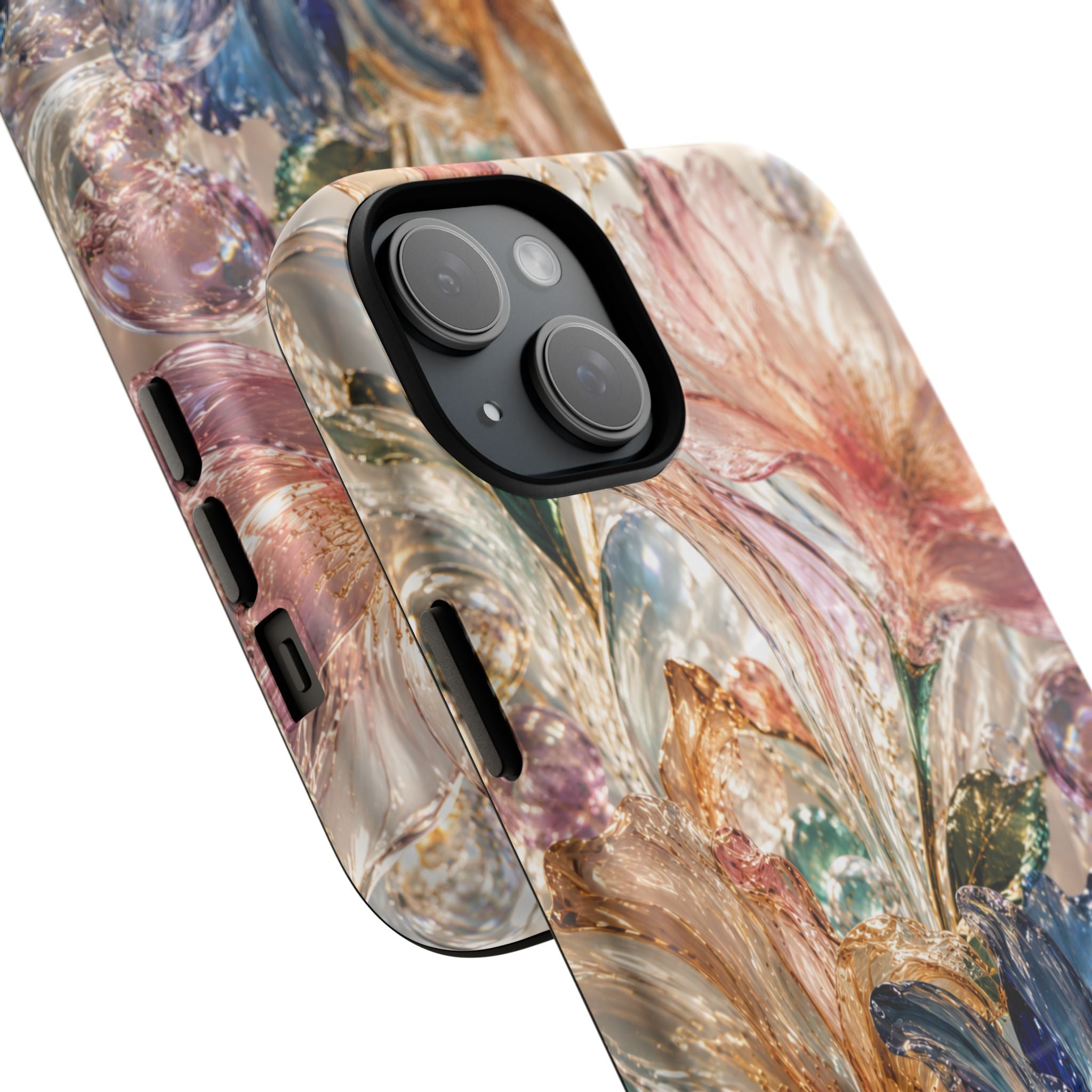 Watercolor Floral Artwork phone case | Tough Magnetic Cases