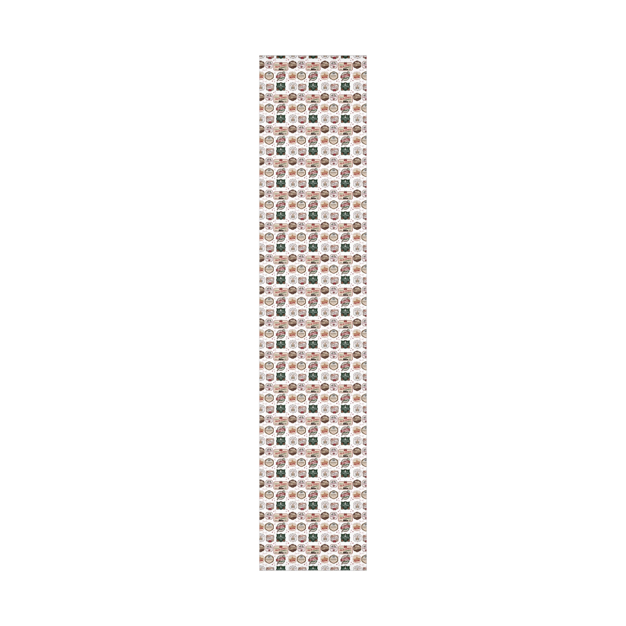 Vintage Christmas Stamps Wrapping Paper Festive Holiday Gift Wrap with Retro-Inspired Designs, Perfect for Christmas Presents, Crafting, & Holiday Decor – Premium Quality - MRSBYVALLE