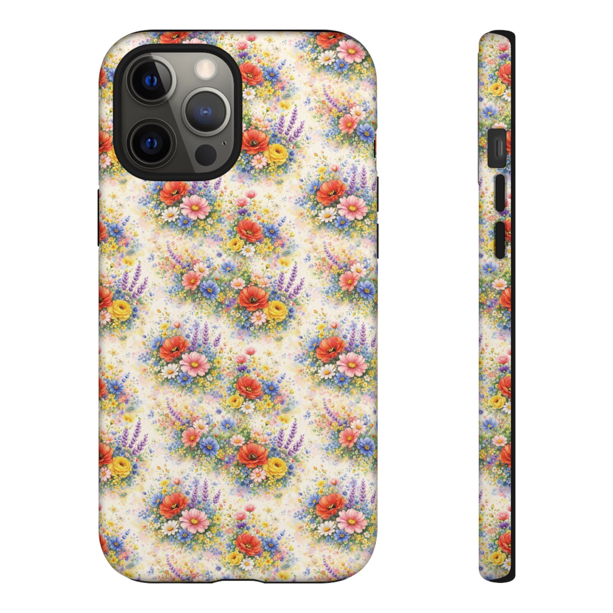 Watercolor Wildflowers Phone Case — Tough Cases