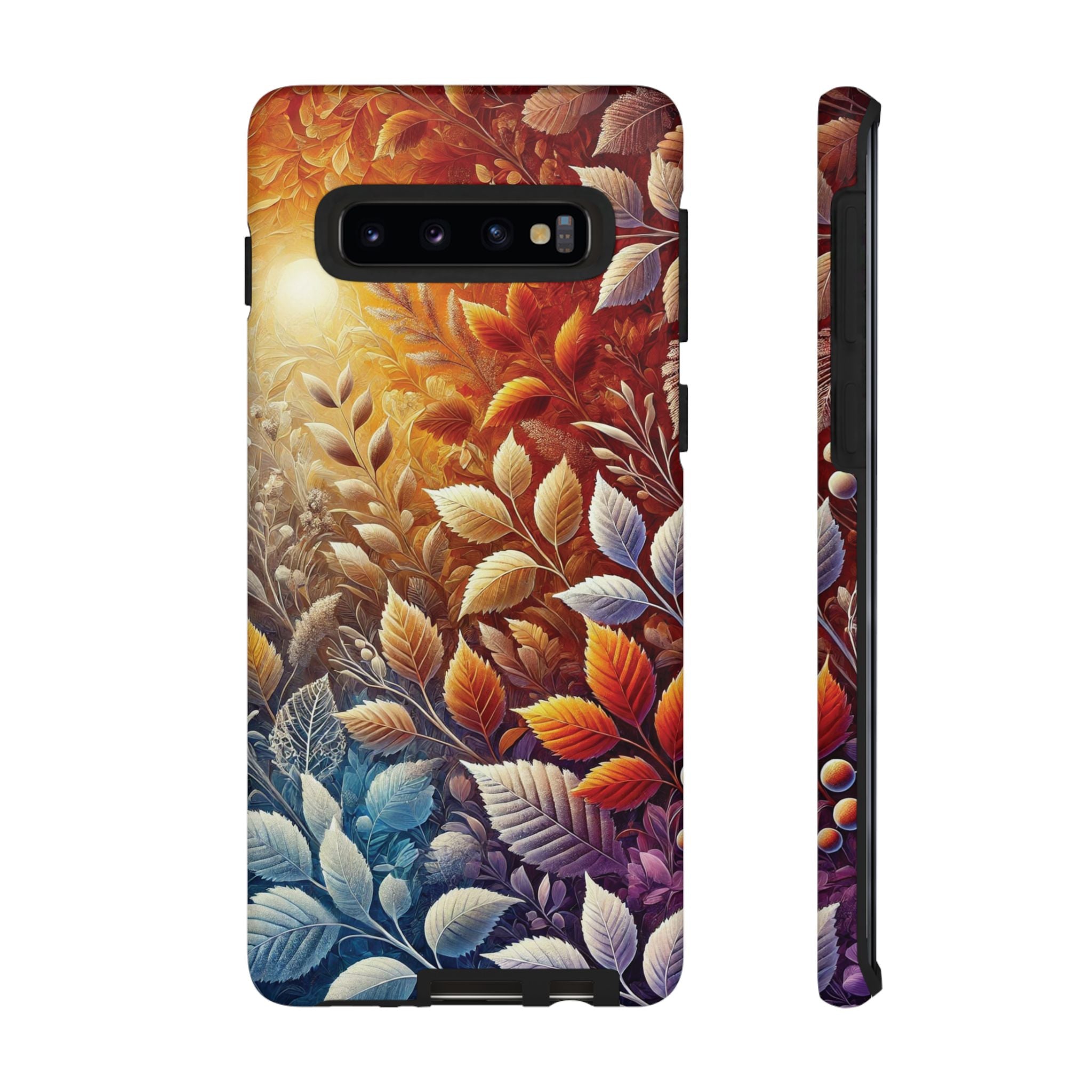Beautiful Colorful Leaves Phone Case Vibrant Autumn Design for iPhone & Samsung, Durable Protection with Eye Catching Style, Perfect for Nature Lovers & Seasonal Charm Gift for Her