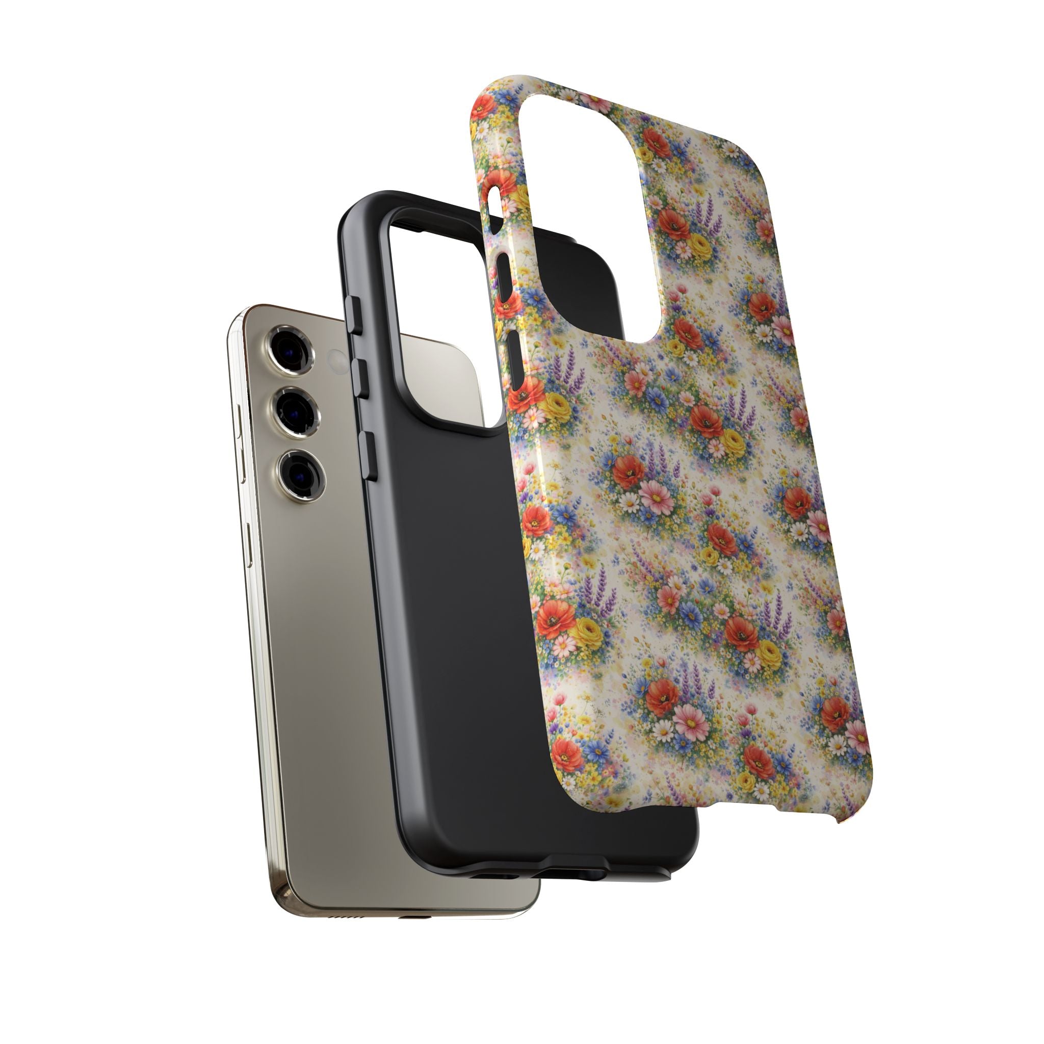 Watercolor Wildflowers Phone Case — Tough Cases