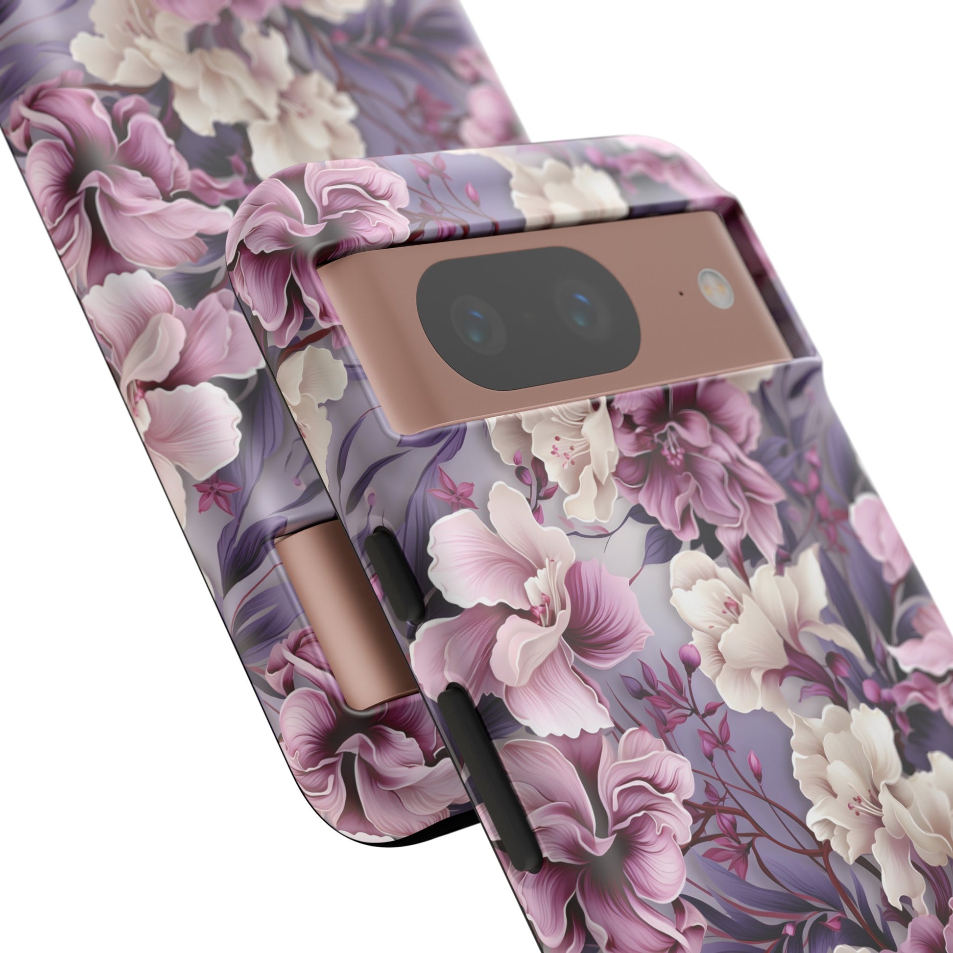 Lavender Flowers Protective Phone Case Gift for Her Phone 15, Samsung iPhone Samsung Gift for Her Case iPhone 15, Samsung