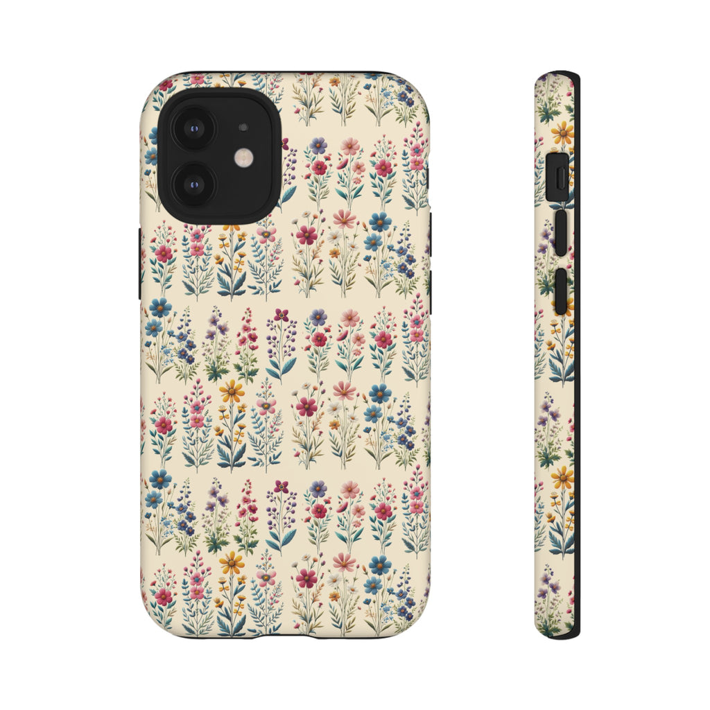 Best Beautiful Wildflower Phone Case Floral Design for iPhone, Galaxy, and Google Durable Protection Gift for Her Case iPhone 15, Samsung iPhone Gift for Her