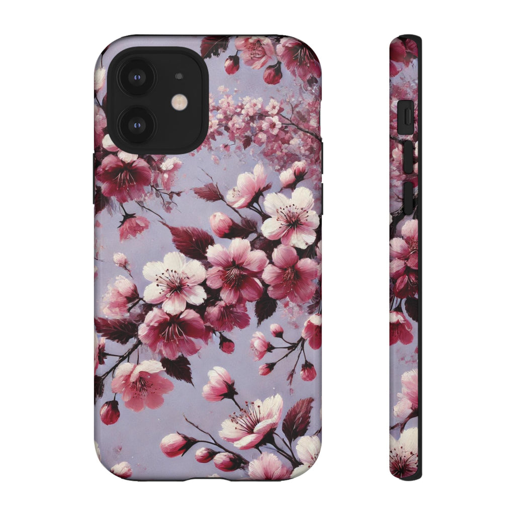 Lavender Floral Fall Phone Case for iPhone 16 pro15 14 13 12  21 23 Samsung, and Pixel | Stylish Protective Cover Gift for Her Perfect for Floral Lover - MRSBYVALLE