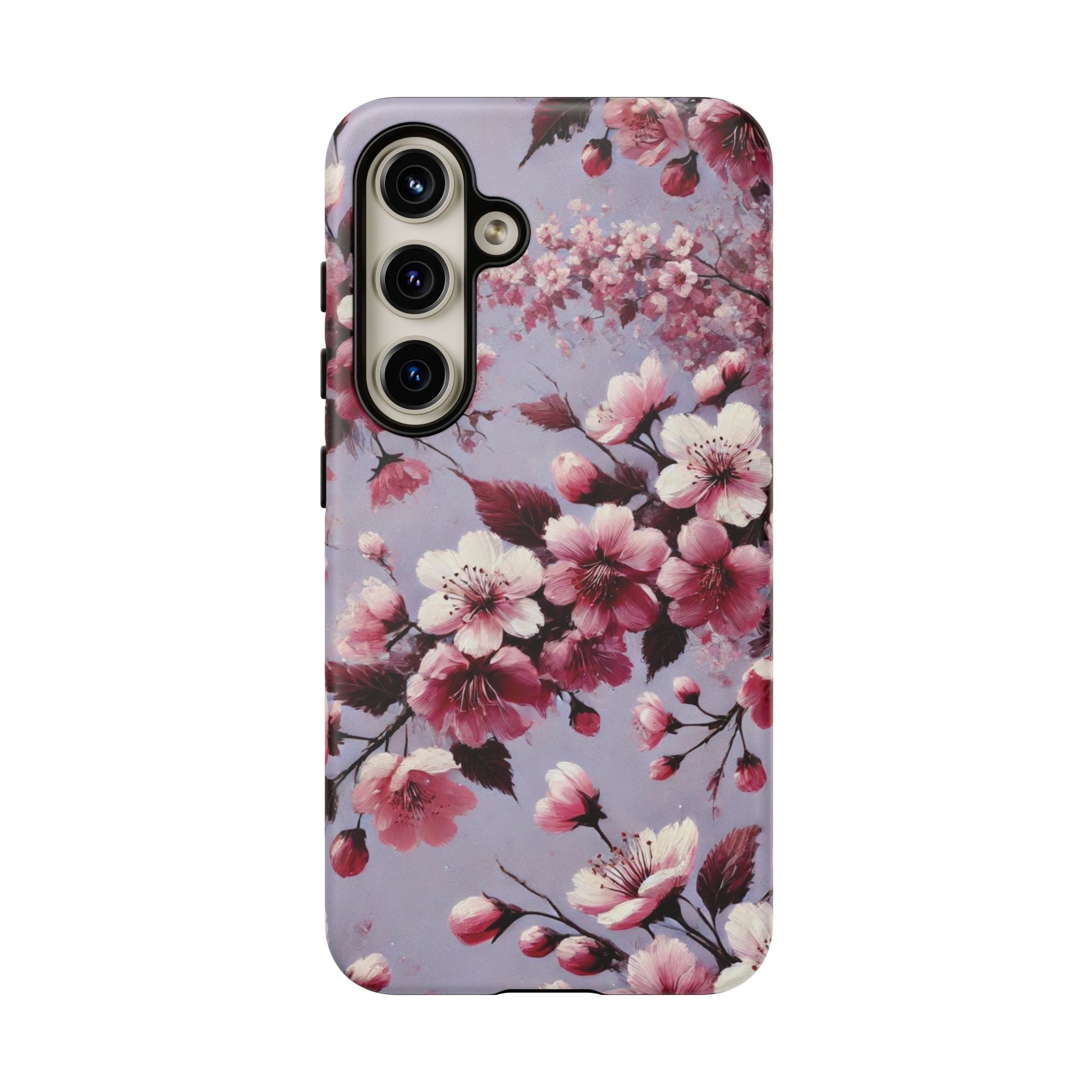 Lavender Floral Fall Phone Case for iPhone 16 pro15 14 13 12  21 23 Samsung, and Pixel | Stylish Protective Cover Gift for Her Perfect for Floral Lover