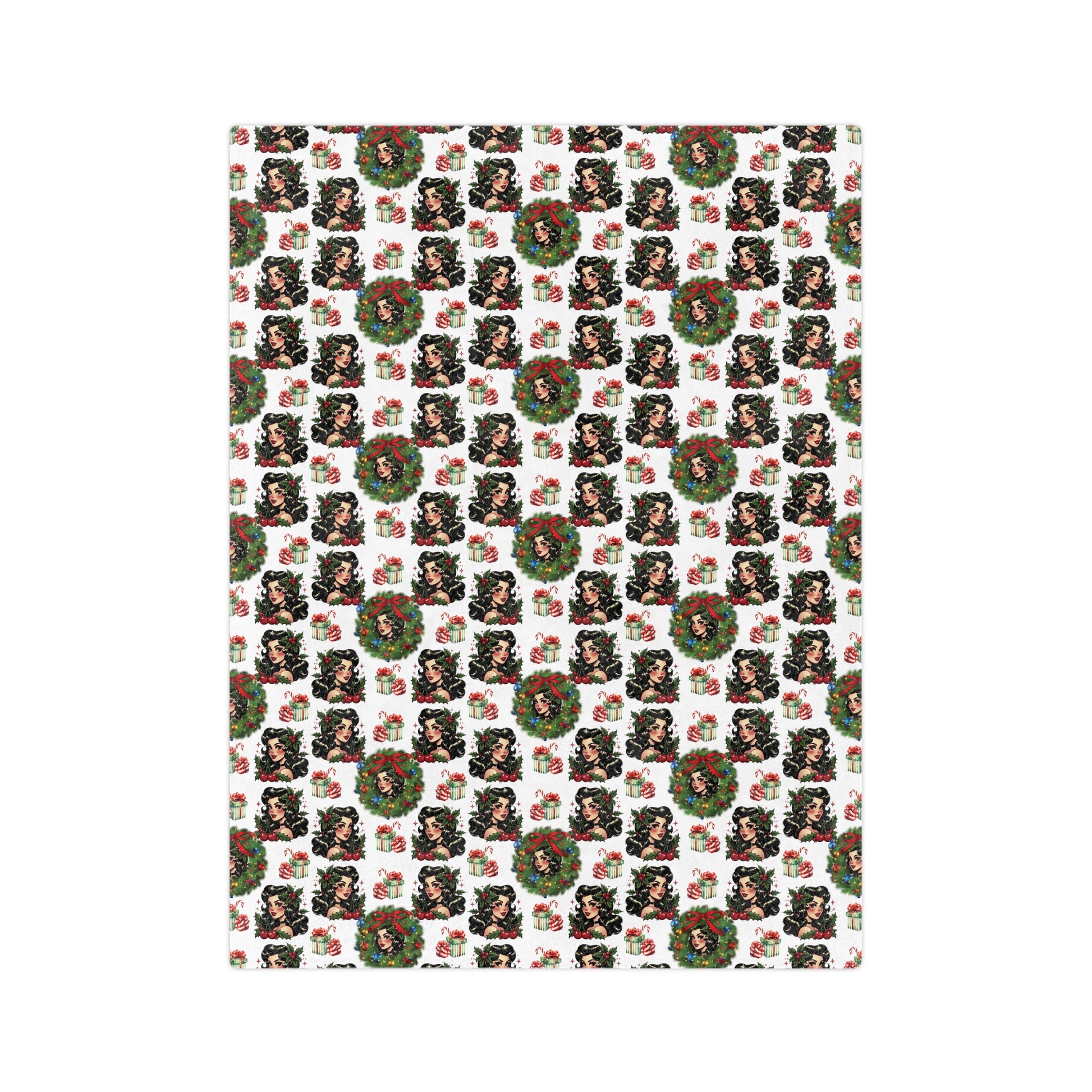 Retro 50s Women Minky Blanket Throw Ultra-Soft Minky Blanket Cozy Comfort Blanket Elegant Home Decor Plush Microfiber for Maximum Comfort Blanket, Perfect for Snuggling Decor, Cozy All-Season Warmth, Housewarming Gift Throw - MRSBYVALLE