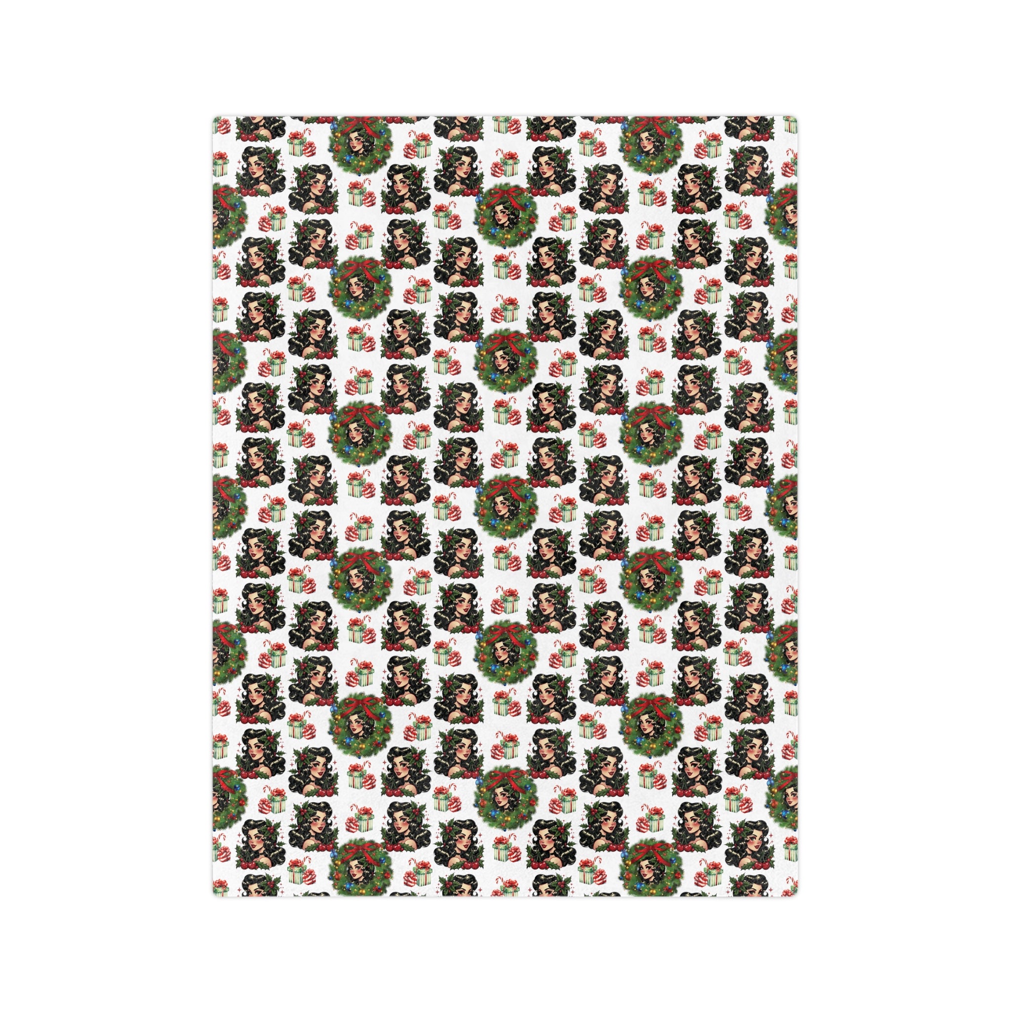 Retro 50s Women Minky Blanket Throw Ultra-Soft Minky Blanket Cozy Comfort Blanket Elegant Home Decor Plush Microfiber for Maximum Comfort Blanket, Perfect for Snuggling Decor, Cozy All-Season Warmth, Housewarming Gift Throw - MRSBYVALLE