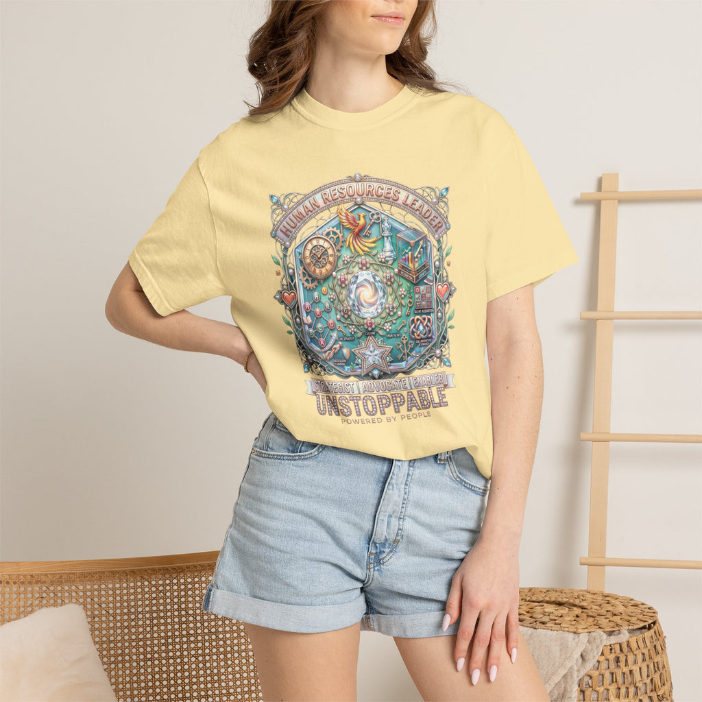 Human Resources Leader Inspirational Graphic T-Shirt  Motivational Nature Tee