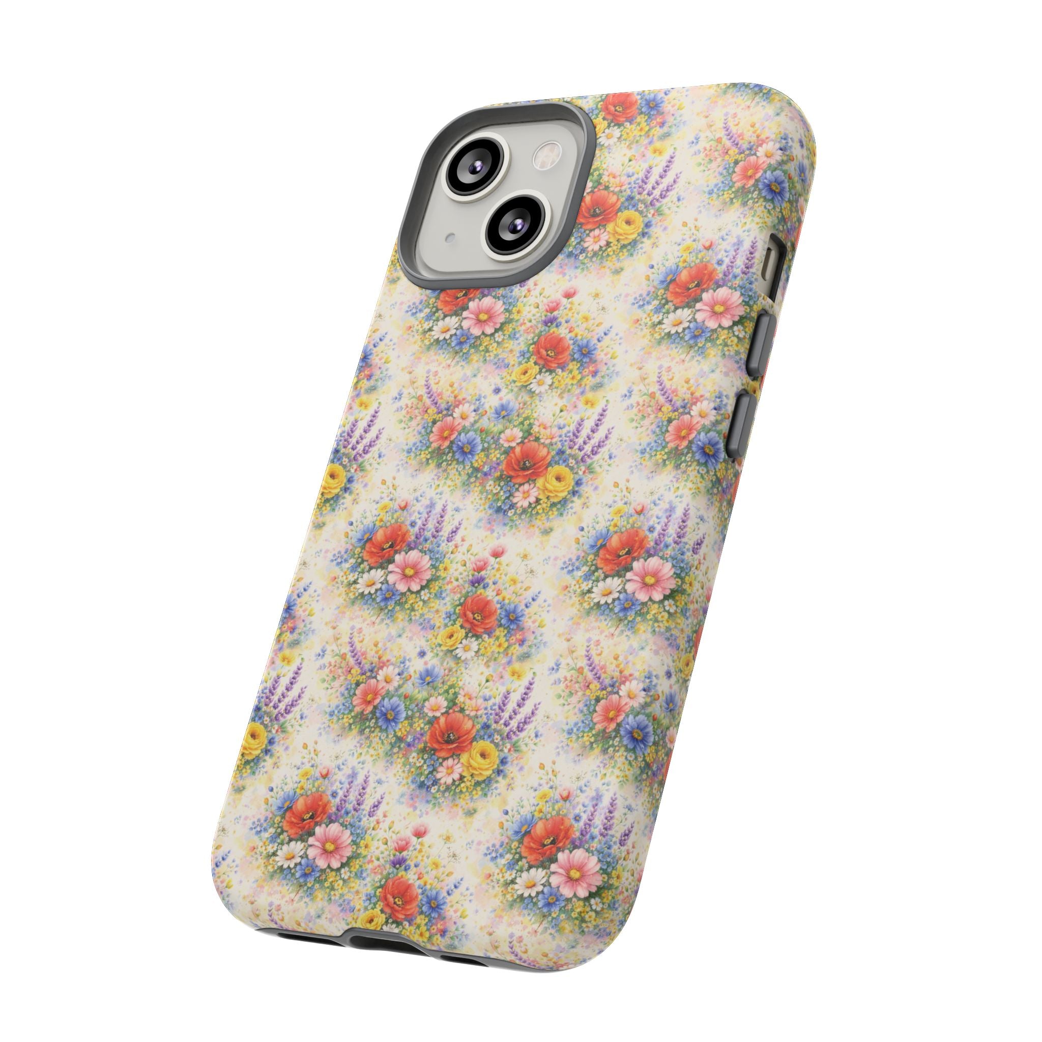 Watercolor Wildflowers Phone Case — Tough Cases