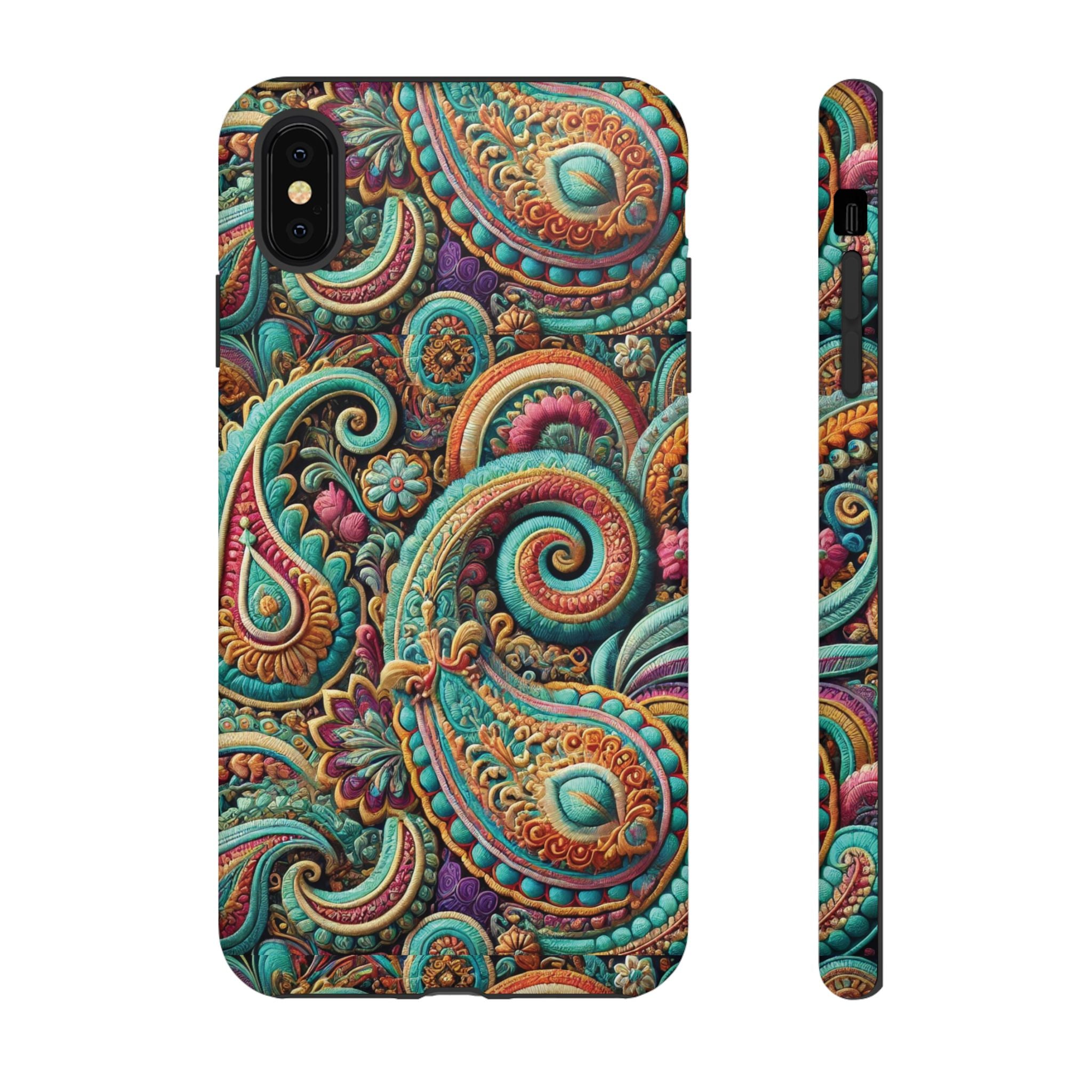 Best Paisley Phone Case Tough, Faithful Phone Cases & Religious iPhone Accessories: Protect Your Device & Show Perfect Gift for Her