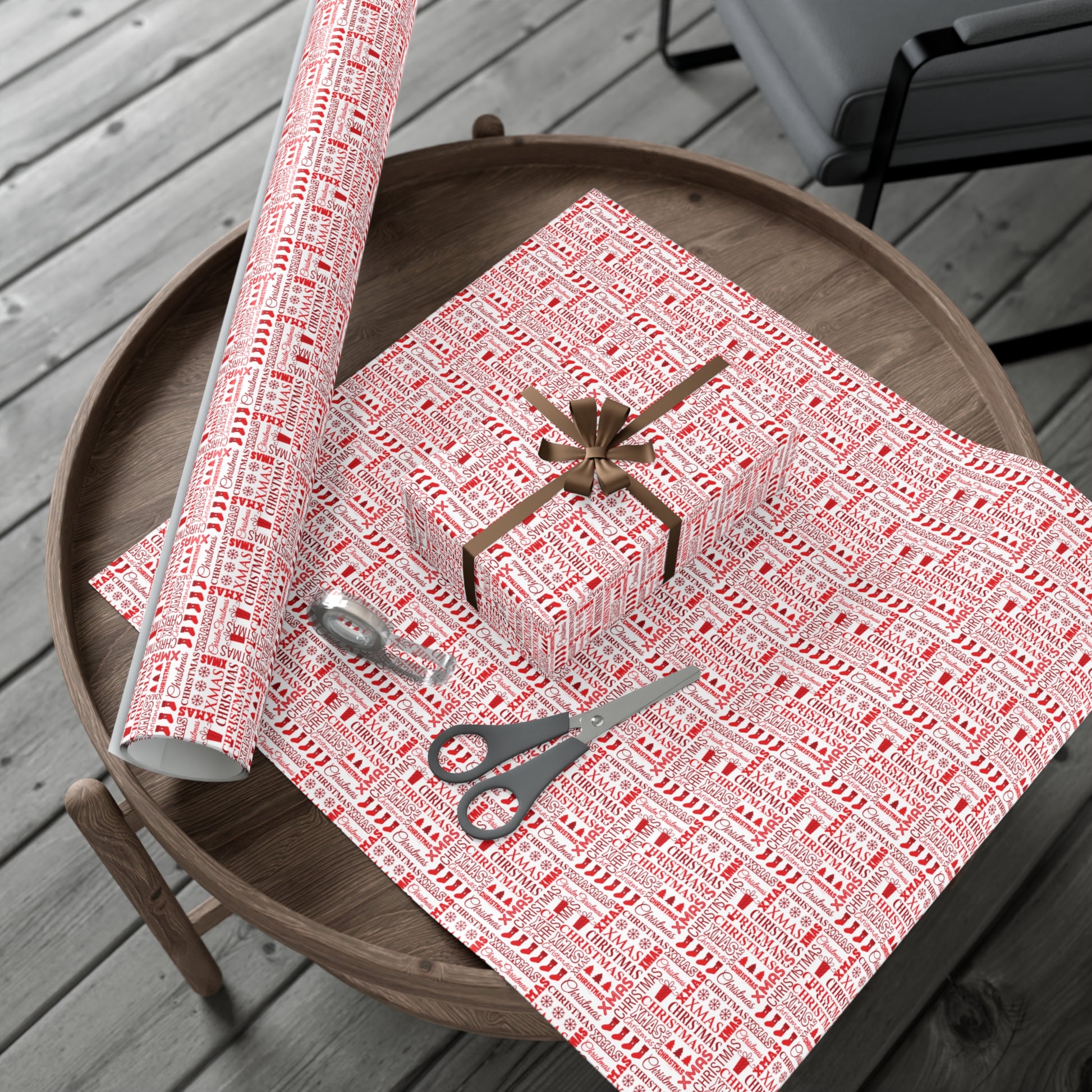 Festive Christmas Wrapping Paper - Unique Holiday Designs for Gifts | Premium XMAS Gift Wrap for a Stylish and Joyful Season | Shop Now at MrsbyValle! - MRSBYVALLE