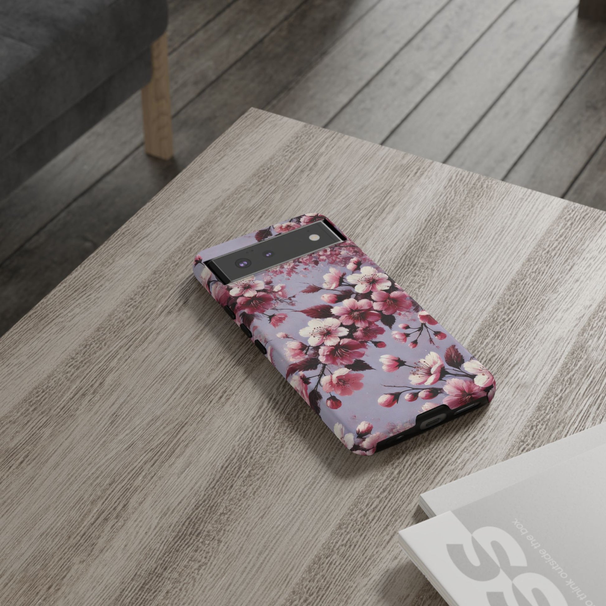 Lavender Floral Fall Phone Case for iPhone 16 pro15 14 13 12  21 23 Samsung, and Pixel | Stylish Protective Cover Gift for Her Perfect for Floral Lover - MRSBYVALLE