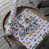 Christmas 3D Illusion Boho Wrapping Paper Stylish Holiday Gift Wrap with Festive Design | Premium Quality, Easy to Cut & Fold | Perfect for Christmas Presents - MRSBYVALLE