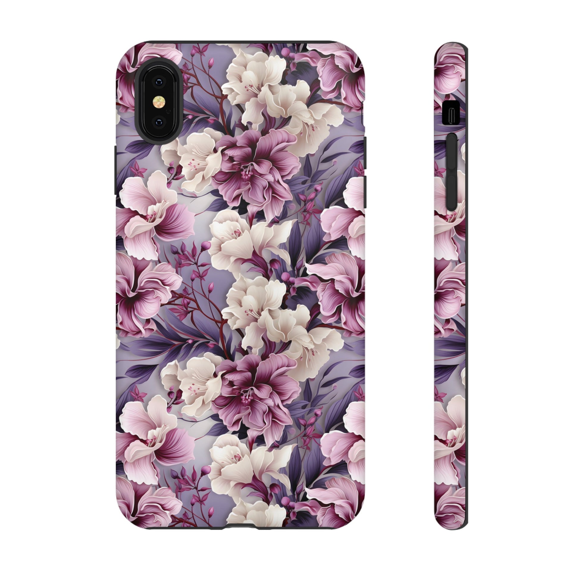 Lavender Flowers Protective Phone Case Gift for Her Phone 15, Samsung iPhone Samsung Gift for Her Case iPhone 15, Samsung