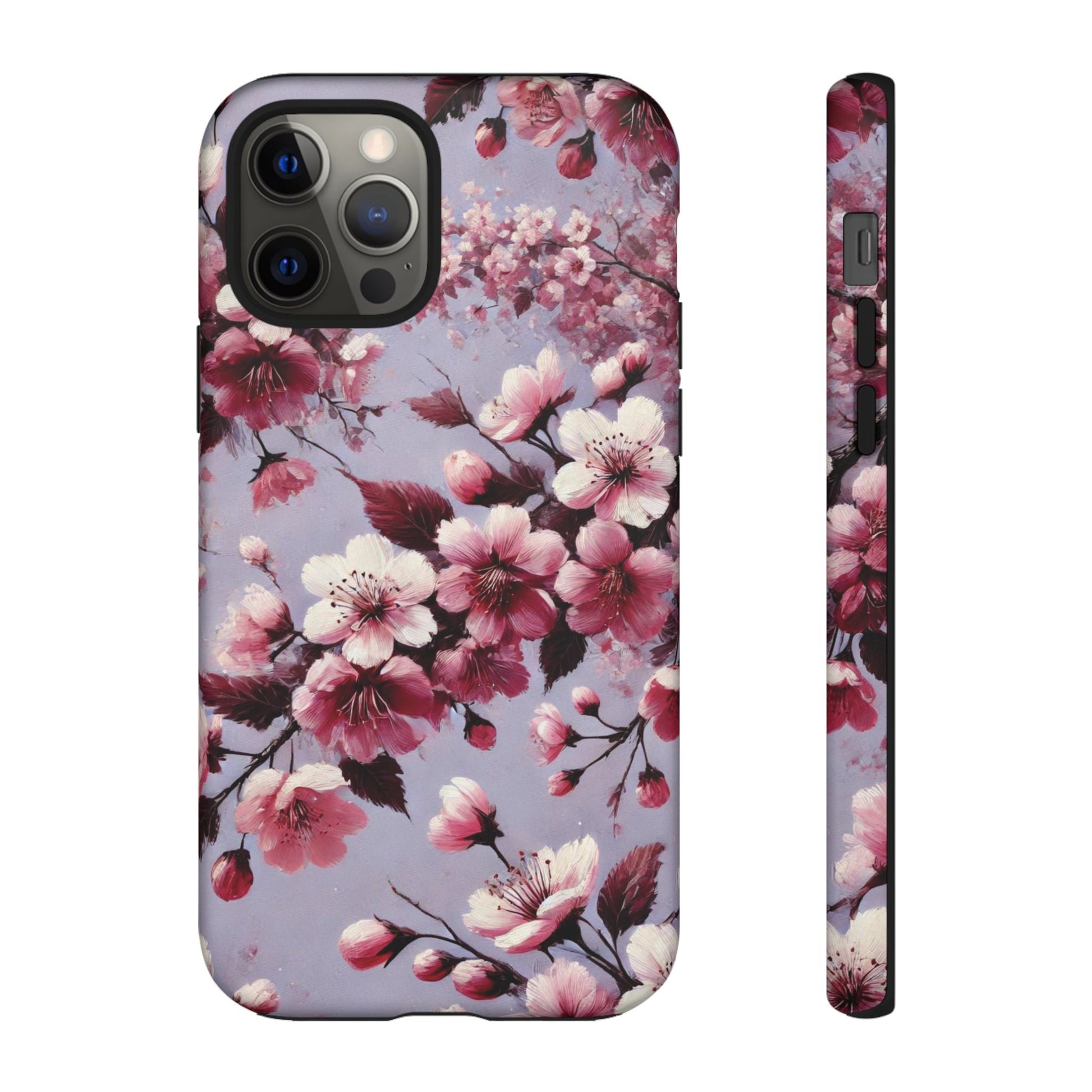 Lavender Floral Fall Phone Case for iPhone 16 pro15 14 13 12  21 23 Samsung, and Pixel | Stylish Protective Cover Gift for Her Perfect for Floral Lover - MRSBYVALLE