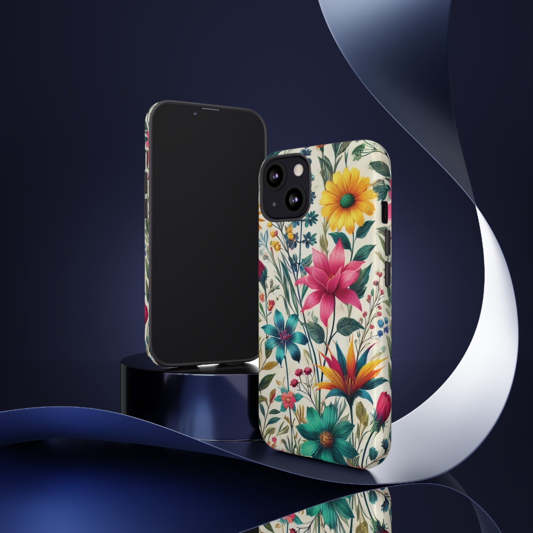 Wildflowers Boho Chic Design Phone Case - Stylish, Protective Cover for All Models Gift for Mom Accessory Gift for Her