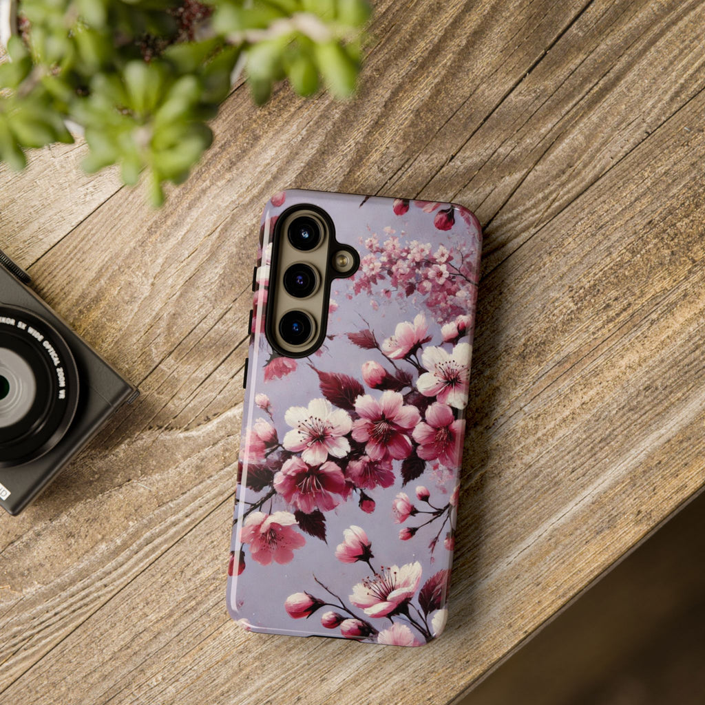 Lavender Floral Phone Case | Fall-Inspired Protective Cover for iPhone, Samsung & Pixel – Perfect Gift for Her