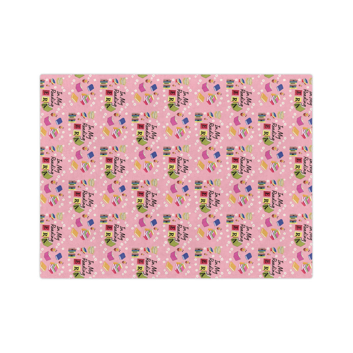 Cozy Pink "In My Reading ERA Blanket Soft Stylish Throw for Book Lovers Perfect for Reading Nooks, Bedrooms Gifts | Ideal for Relaxing with a Good BookThrow in 60x50 & 80x60, Lightweight, Warm, Perfect for Home