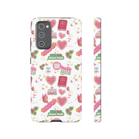 Carry Your Faith Everywhere | Christian Tough Phone Case with Bible Verse or Affirmation | Protective, Inspirational Gift for Christians
